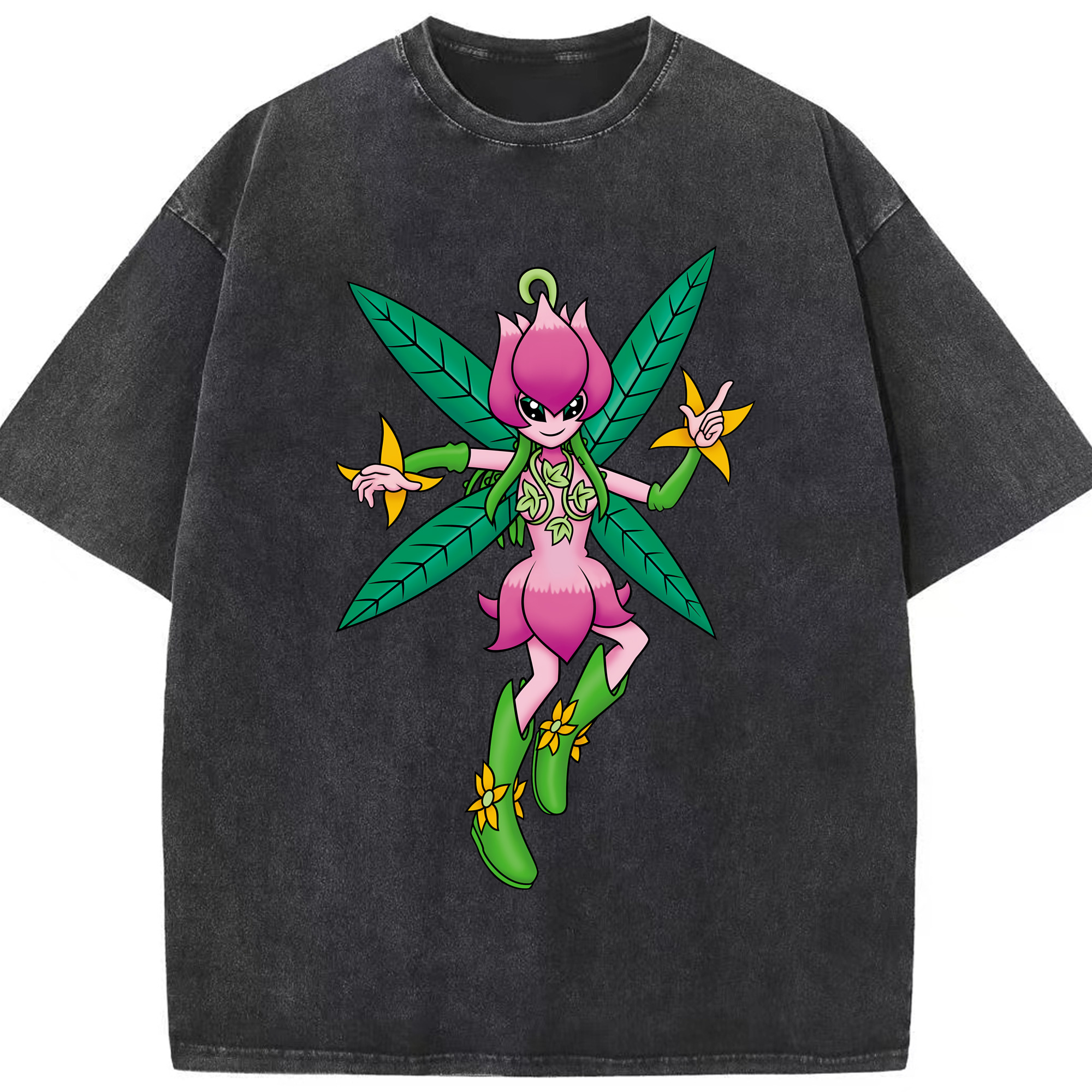 （画像用） Digimon デジタルモンスター/デジモン 綿100% ヴィンテージ風 半袖Tシャツ（フロントプリント）