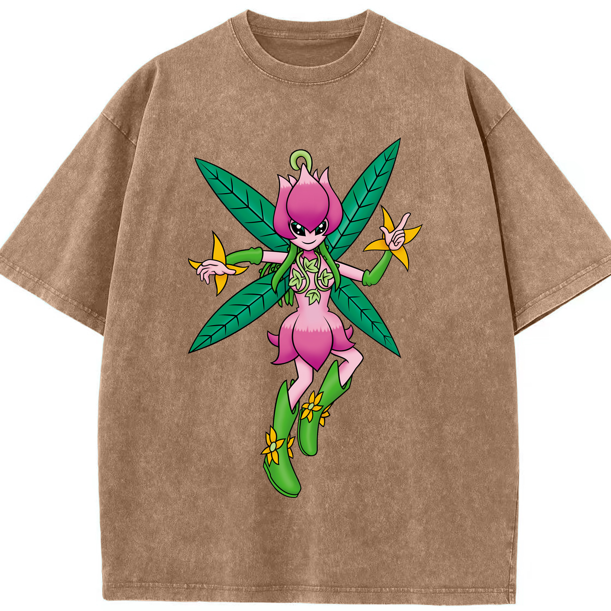 （画像用） Digimon デジタルモンスター/デジモン 綿100% ヴィンテージ風 半袖Tシャツ（フロントプリント）