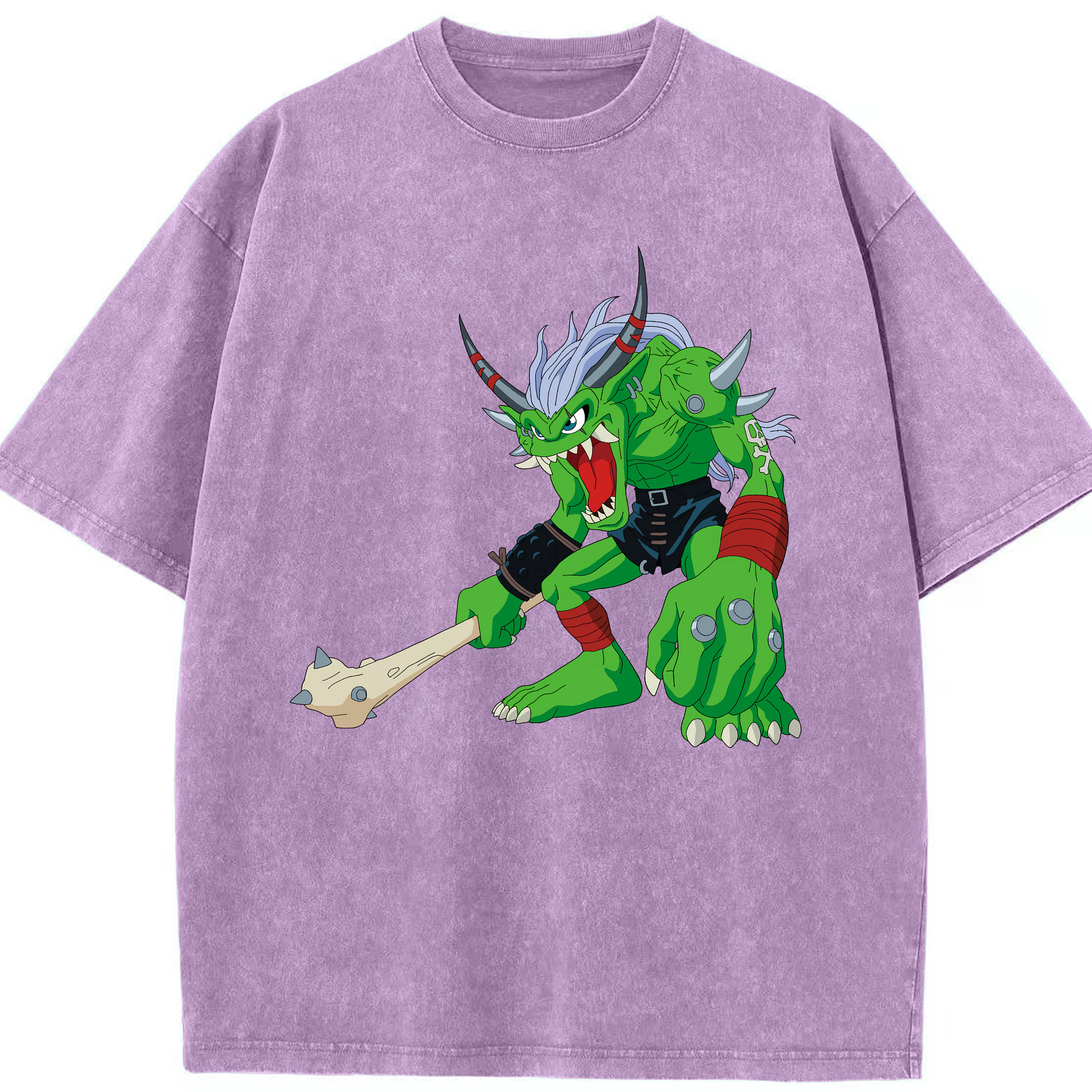 （画像用） Digimon デジタルモンスター/デジモン 綿100% ヴィンテージ風 半袖Tシャツ（フロントプリント）