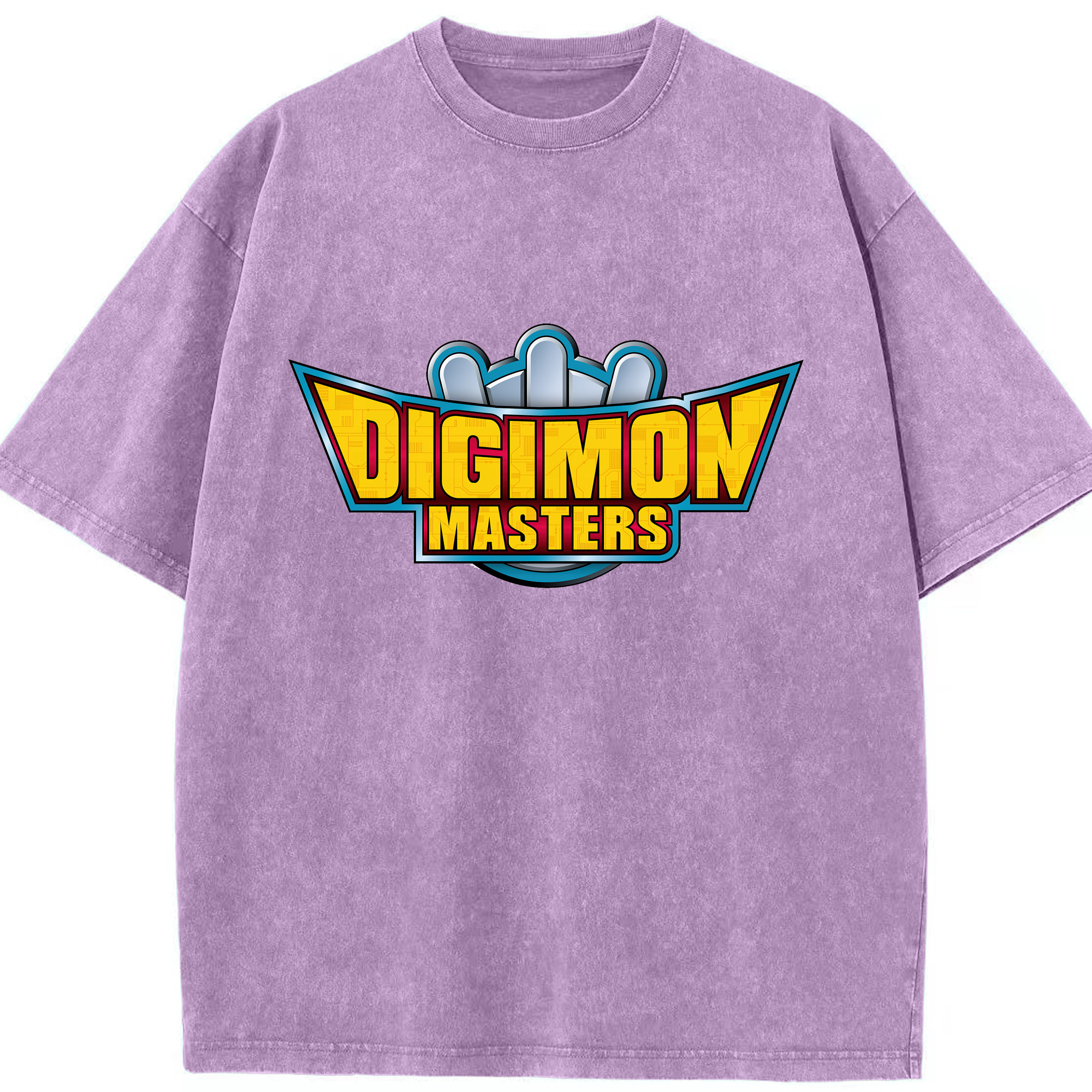 （画像用） Digimon デジタルモンスター/デジモン 綿100% ヴィンテージ風 半袖Tシャツ（フロントプリント）