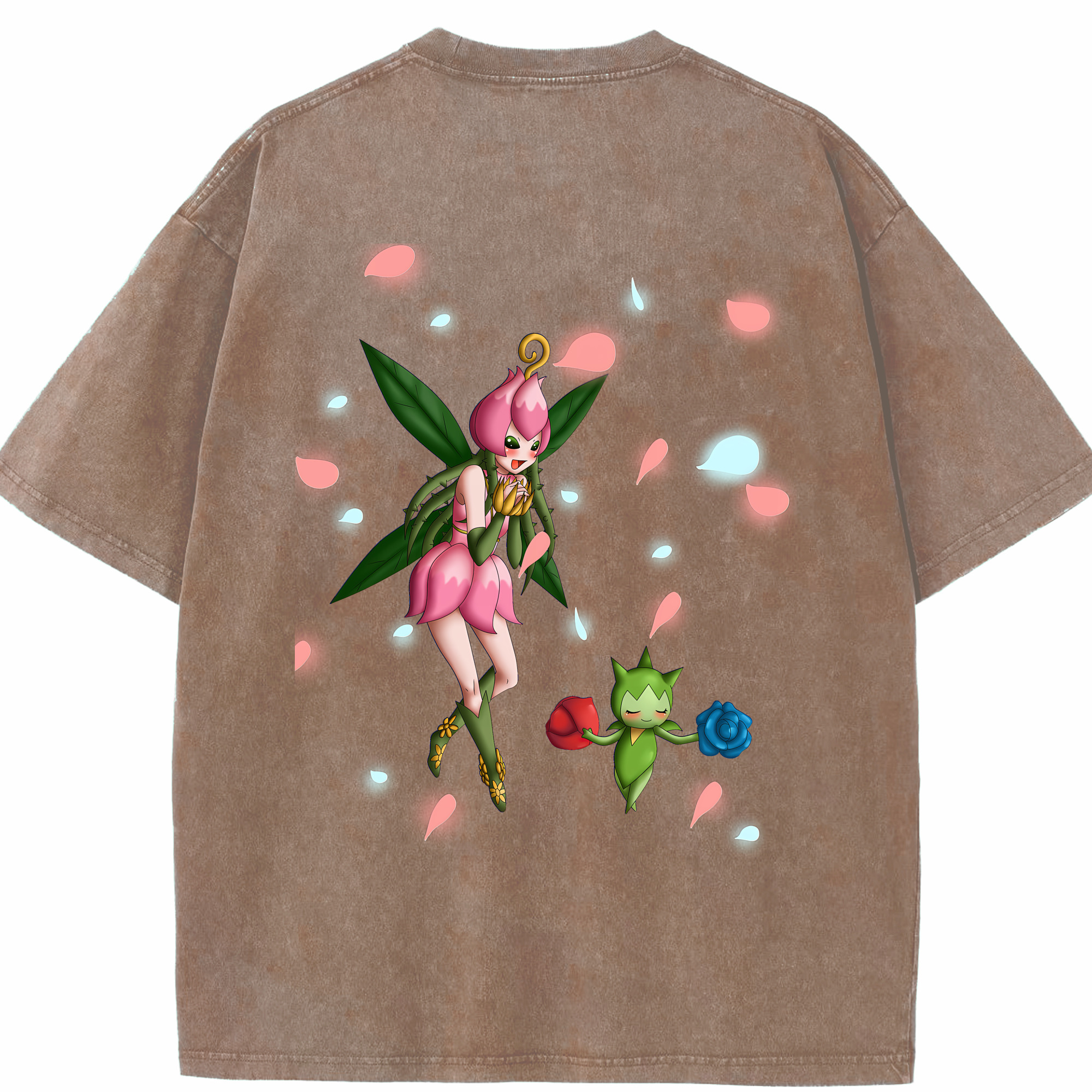（画像用） Digimon デジタルモンスター/デジモン 綿100% ヴィンテージ風 半袖Tシャツ（背面プリント）