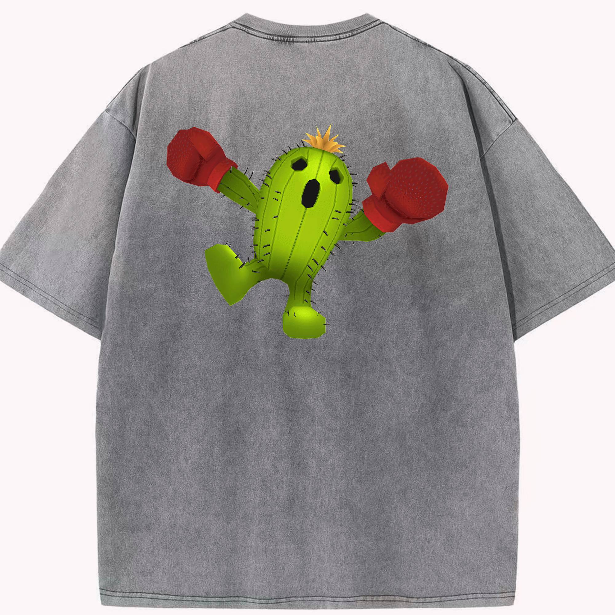 （画像用） Digimon デジタルモンスター/デジモン 綿100% ヴィンテージ風 半袖Tシャツ（背面プリント）