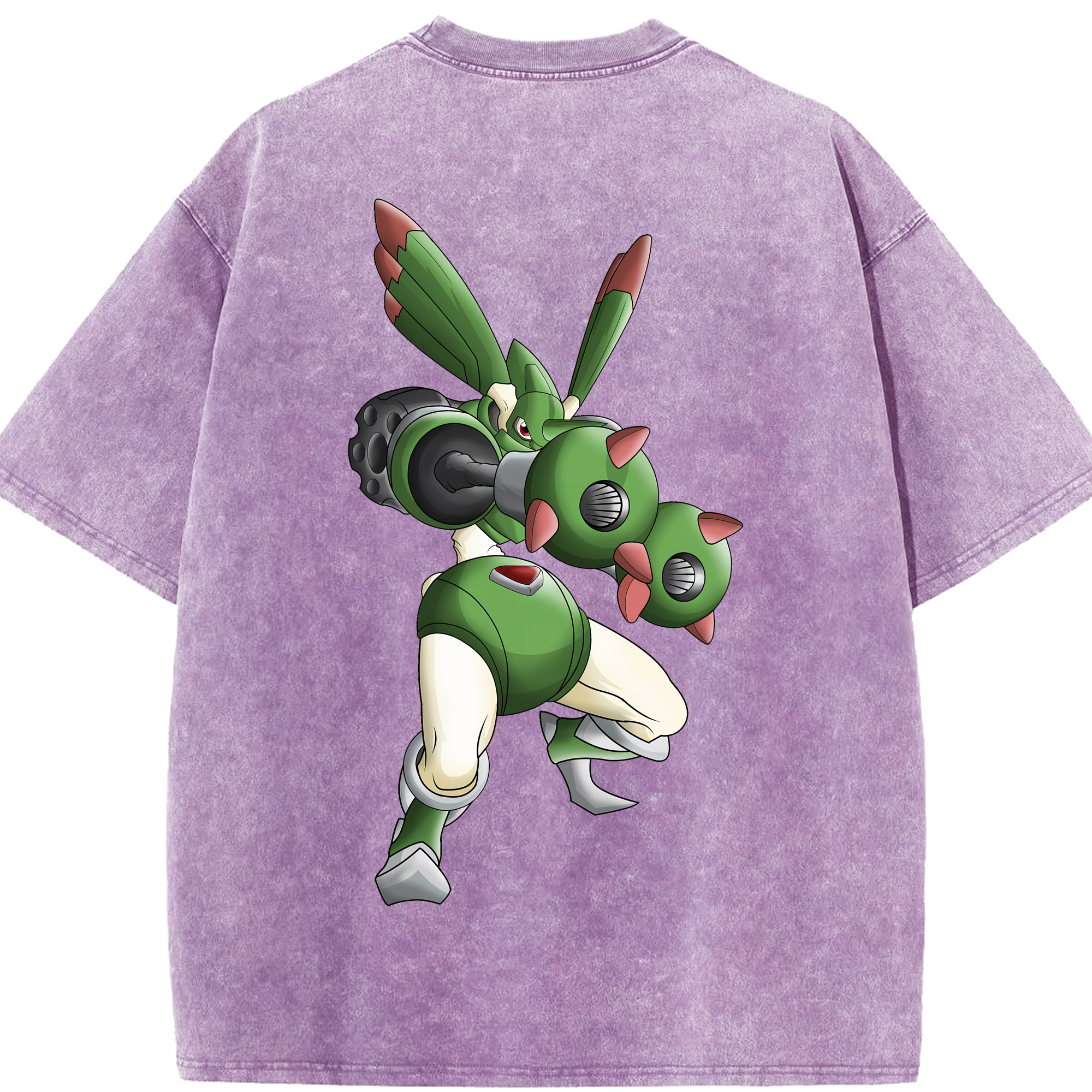 （画像用） Digimon デジタルモンスター/デジモン 綿100% ヴィンテージ風 半袖Tシャツ（背面プリント）