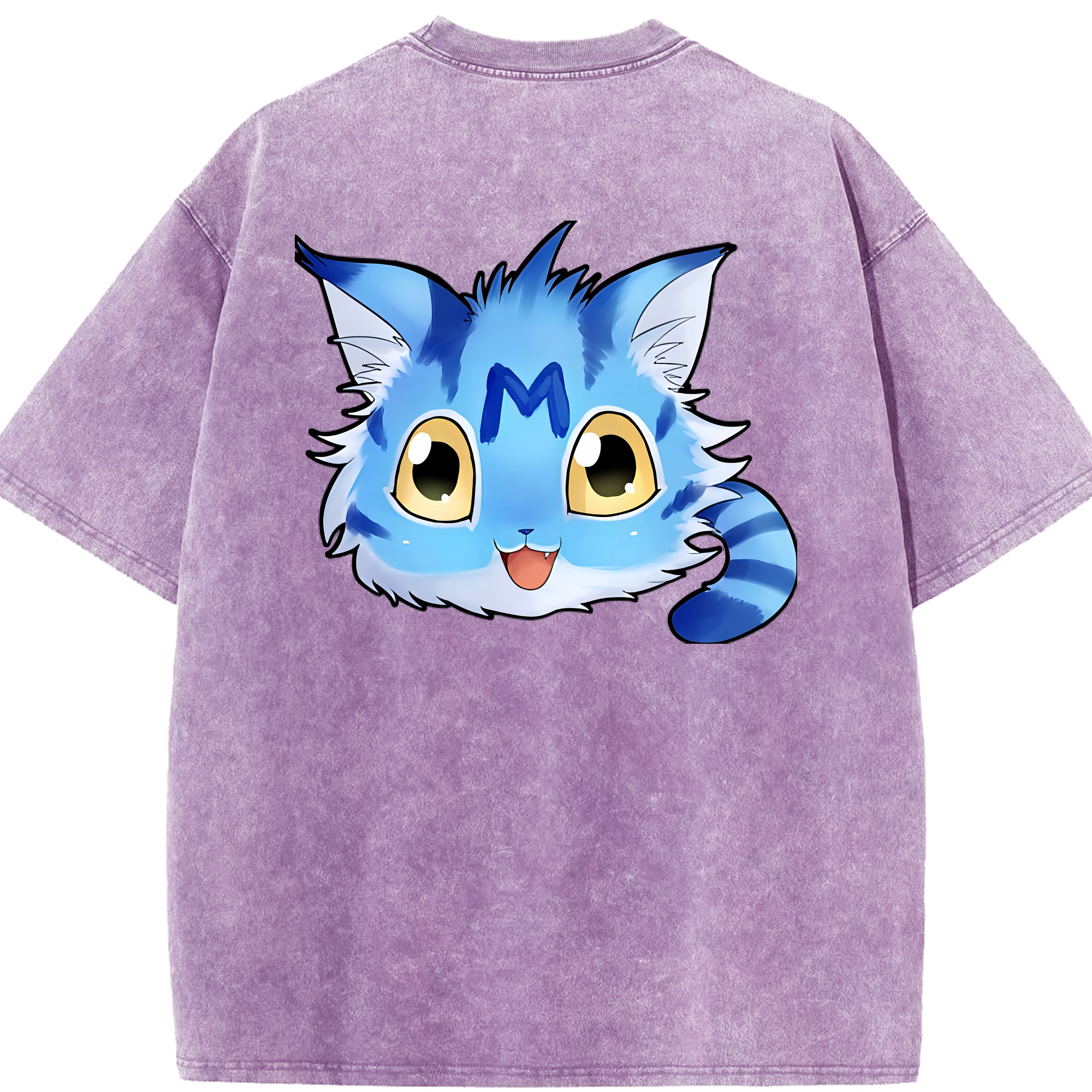 （画像用） Digimon デジタルモンスター/デジモン 綿100% ヴィンテージ風 半袖Tシャツ（背面プリント）