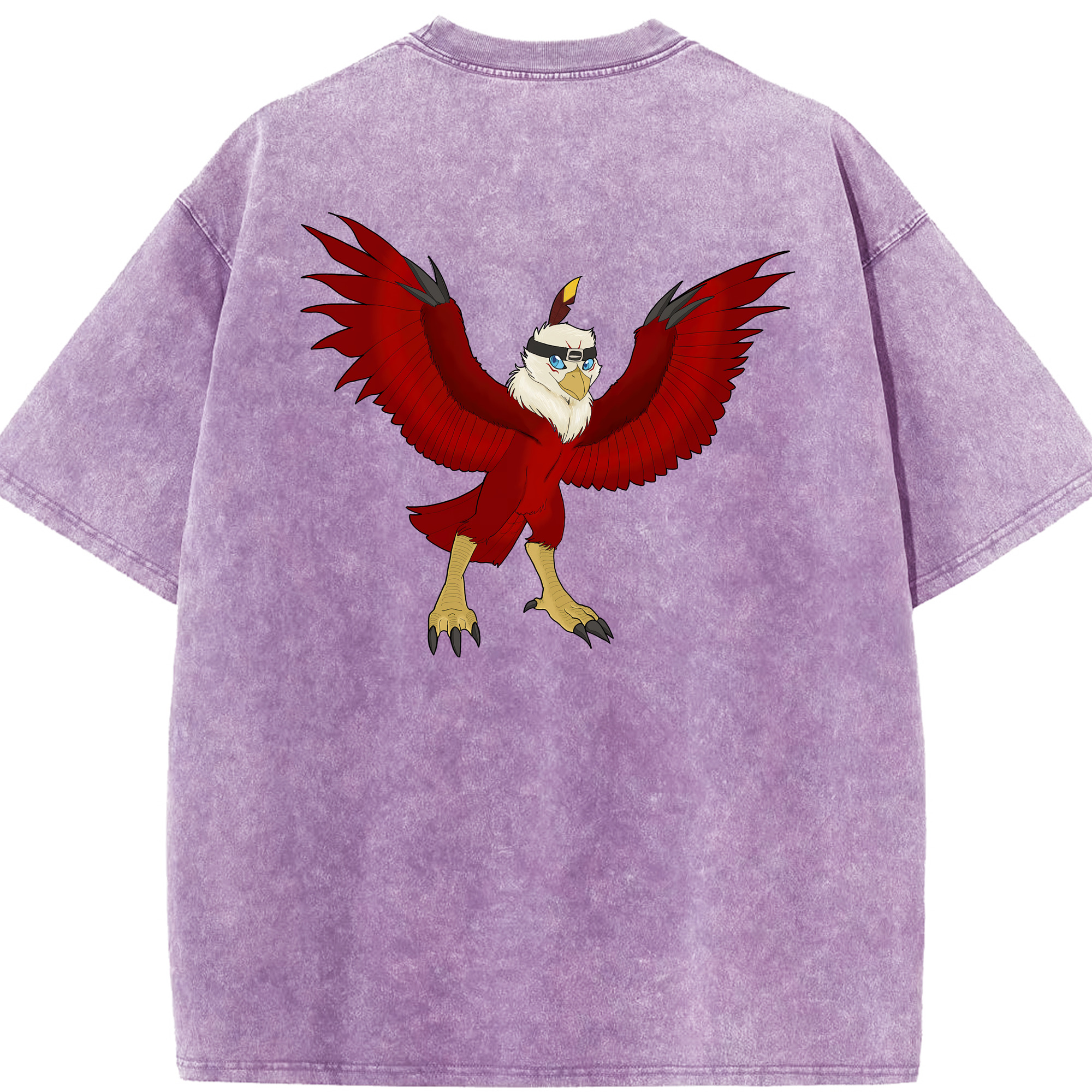 （画像用） Digimon デジタルモンスター/デジモン 綿100% ヴィンテージ風 半袖Tシャツ（背面プリント）