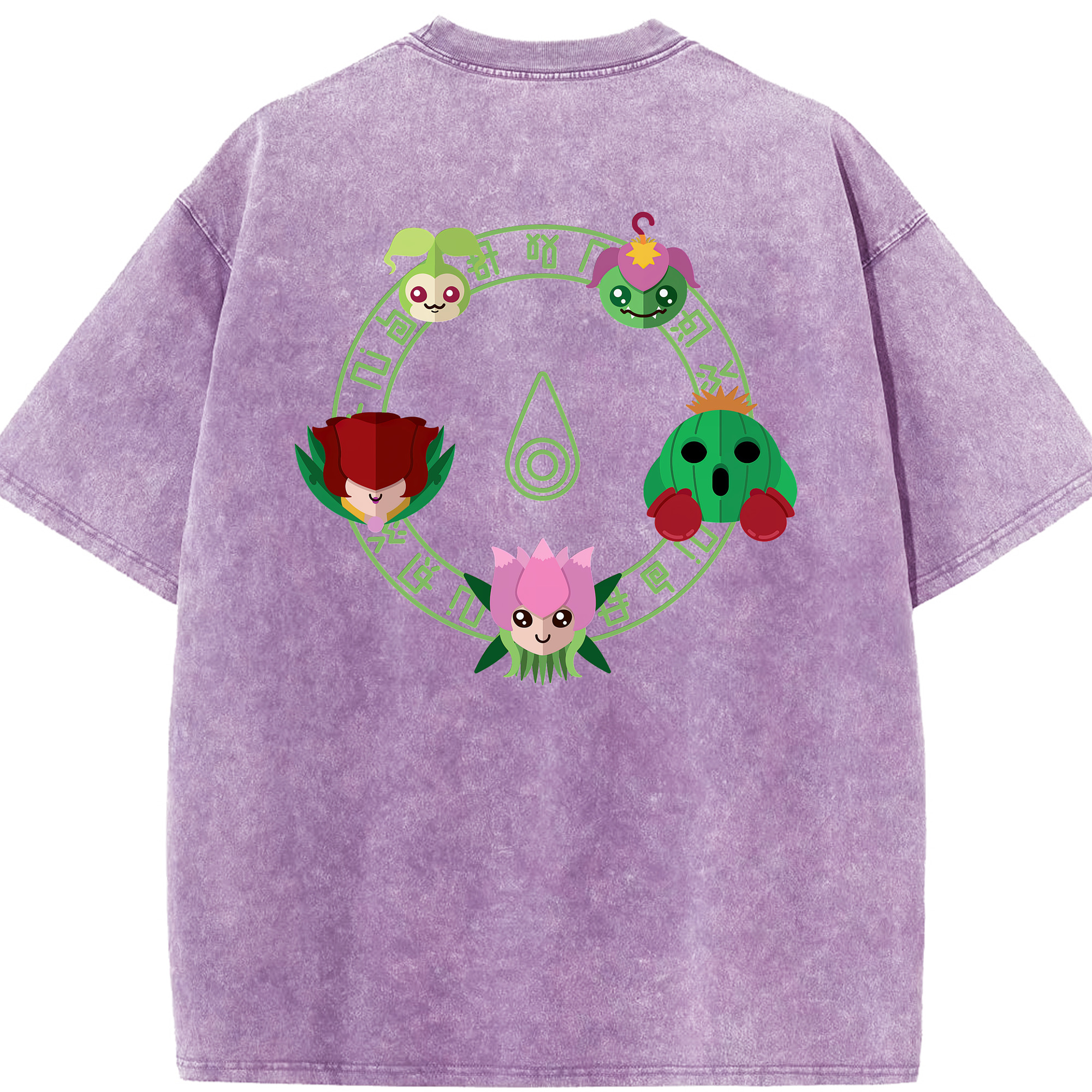 （画像用） Digimon デジタルモンスター/デジモン 綿100% ヴィンテージ風 半袖Tシャツ（背面プリント）