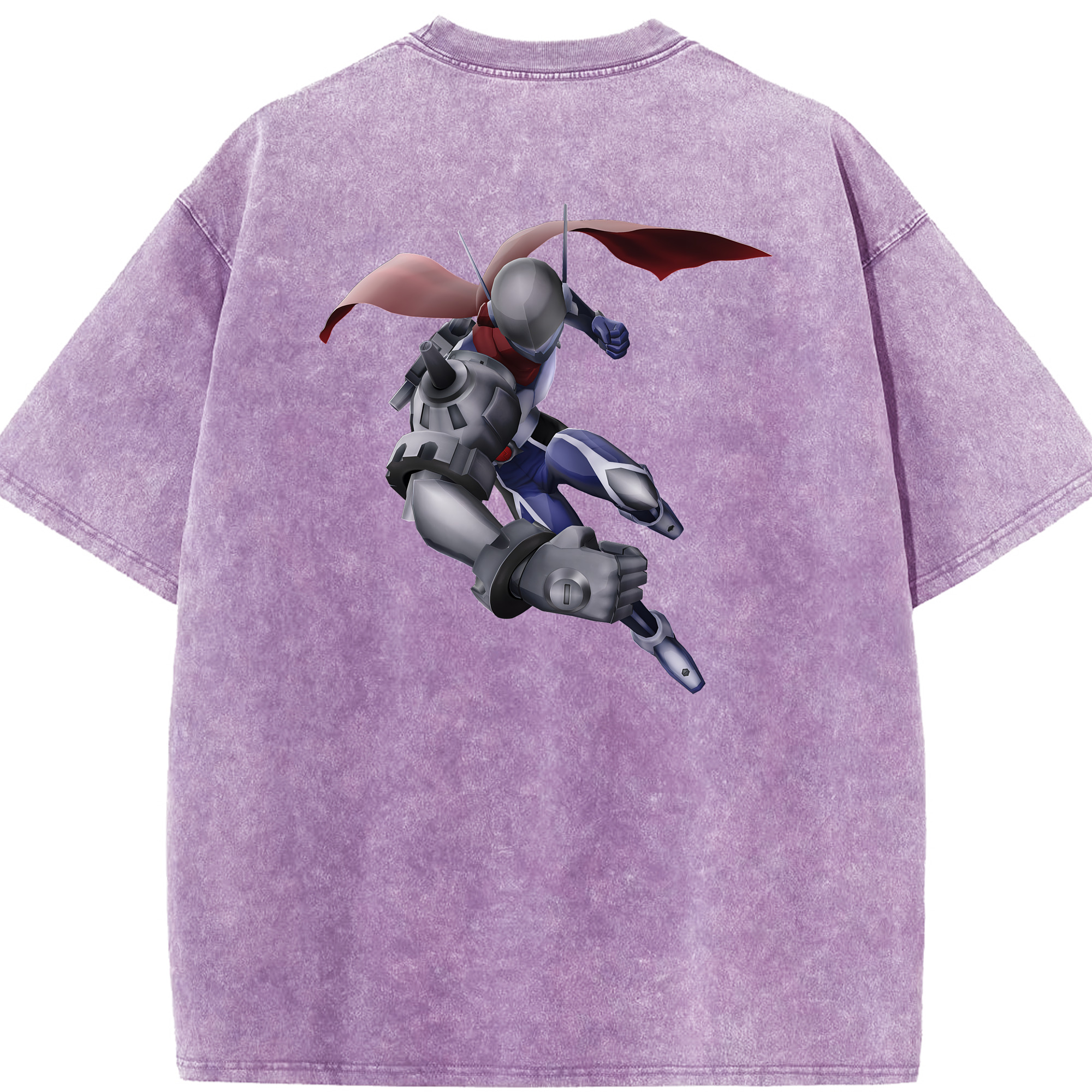 （画像用） Digimon デジタルモンスター/デジモン 綿100% ヴィンテージ風 半袖Tシャツ（背面プリント）