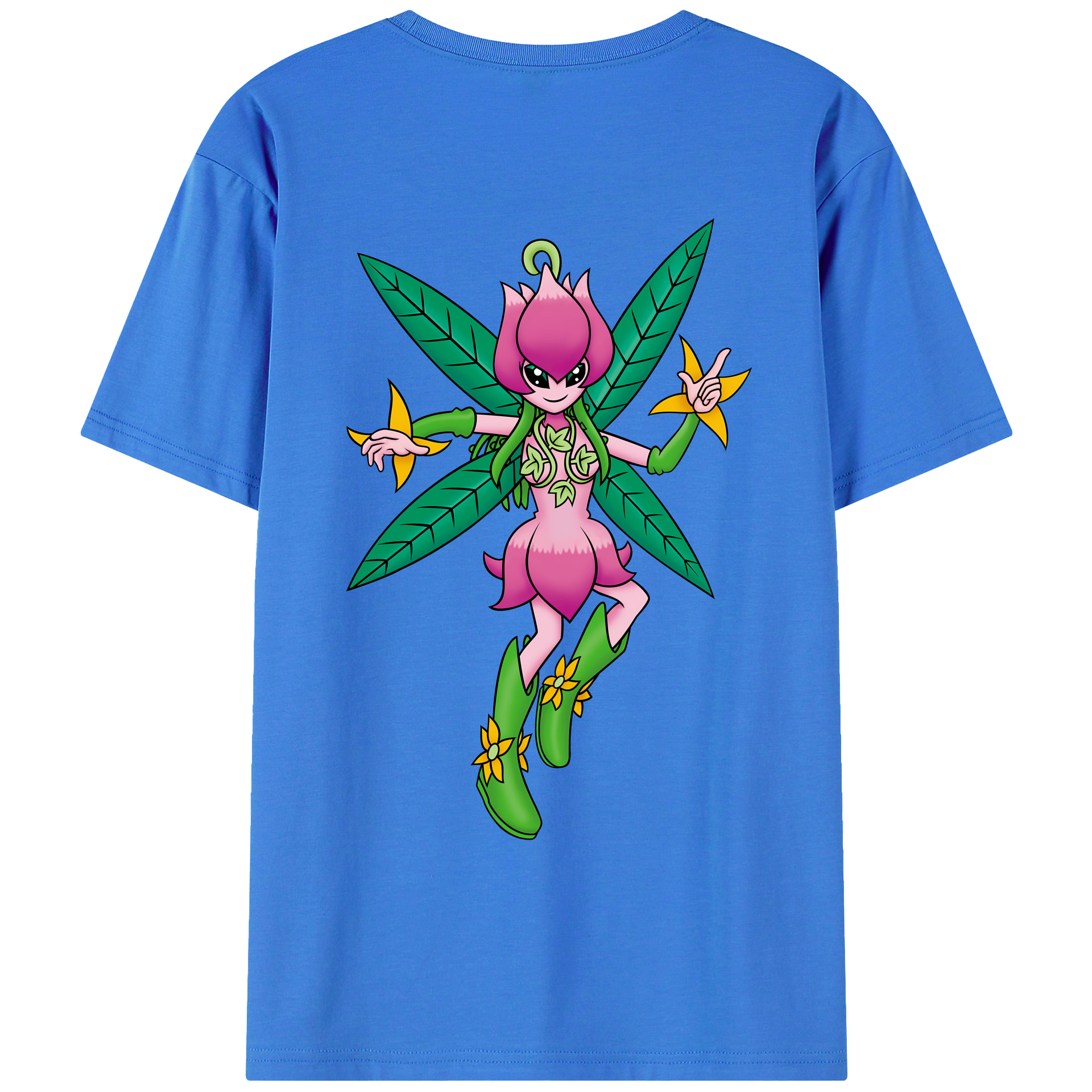（画像用） Digimon デジタルモンスター/デジモン 綿100％ メンズ半袖Tシャツ（バックプリント） 通気性