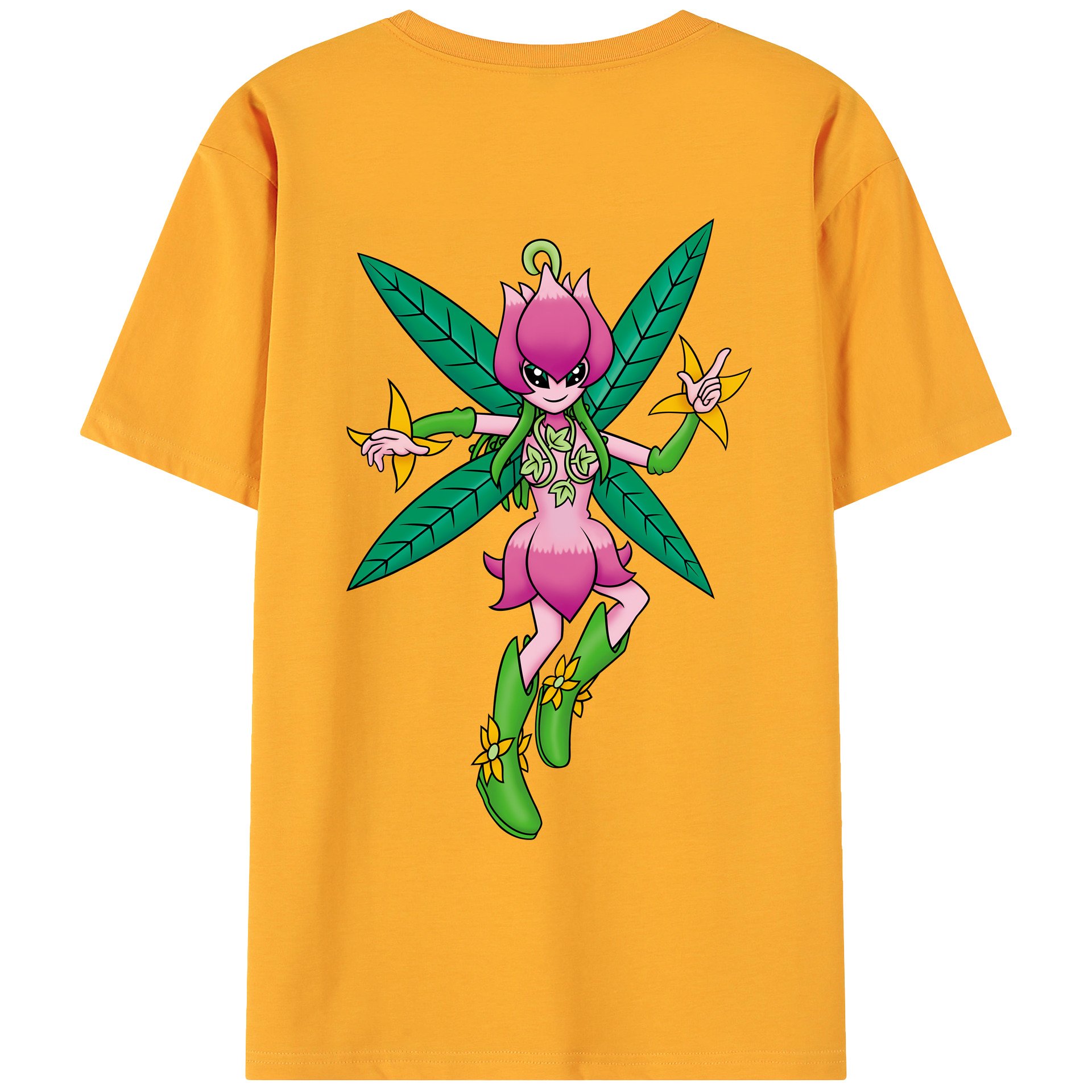 （画像用） Digimon デジタルモンスター/デジモン 綿100％ メンズ半袖Tシャツ（バックプリント） 通気性