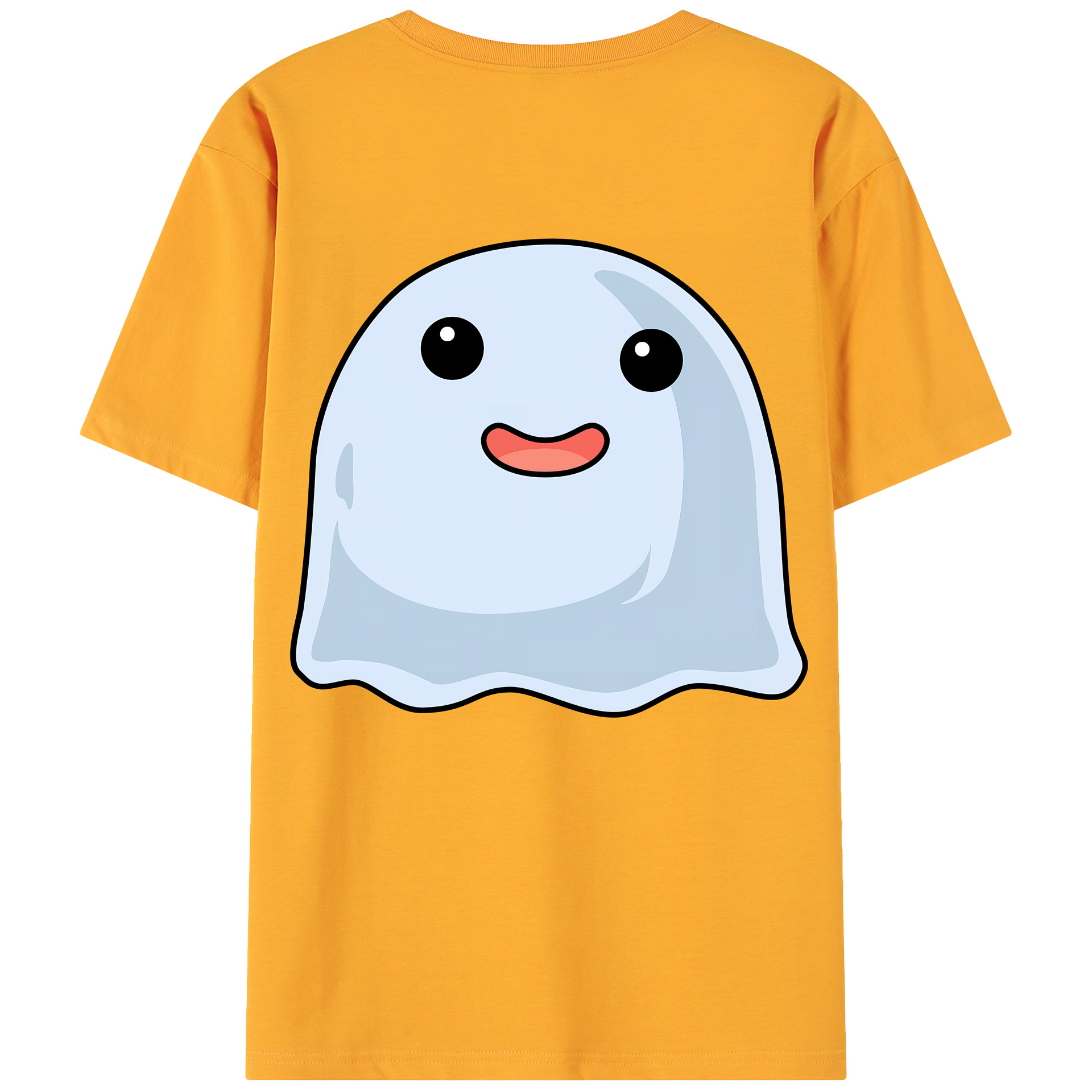 （画像用） Digimon デジタルモンスター/デジモン 綿100％ メンズ半袖Tシャツ（バックプリント） 通気性