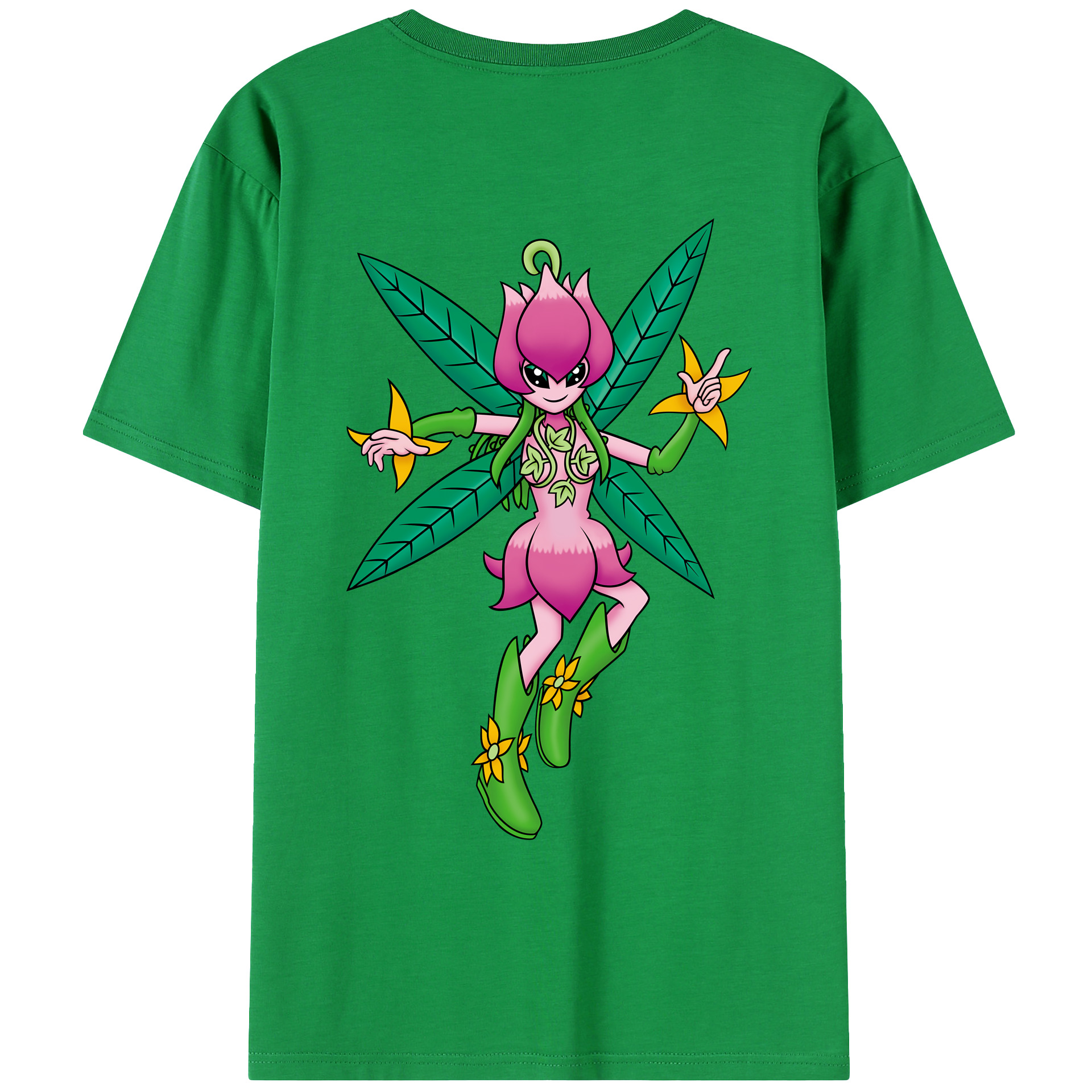 （画像用） Digimon デジタルモンスター/デジモン 綿100％ メンズ半袖Tシャツ（バックプリント） 通気性