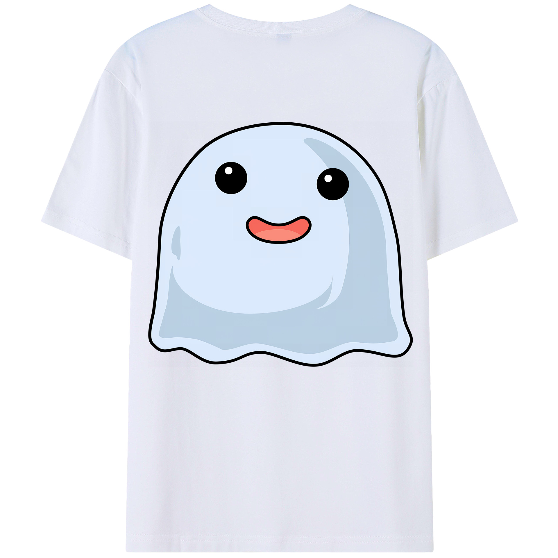 （画像用） Digimon デジタルモンスター/デジモン 綿100％ メンズ半袖Tシャツ（バックプリント） 通気性