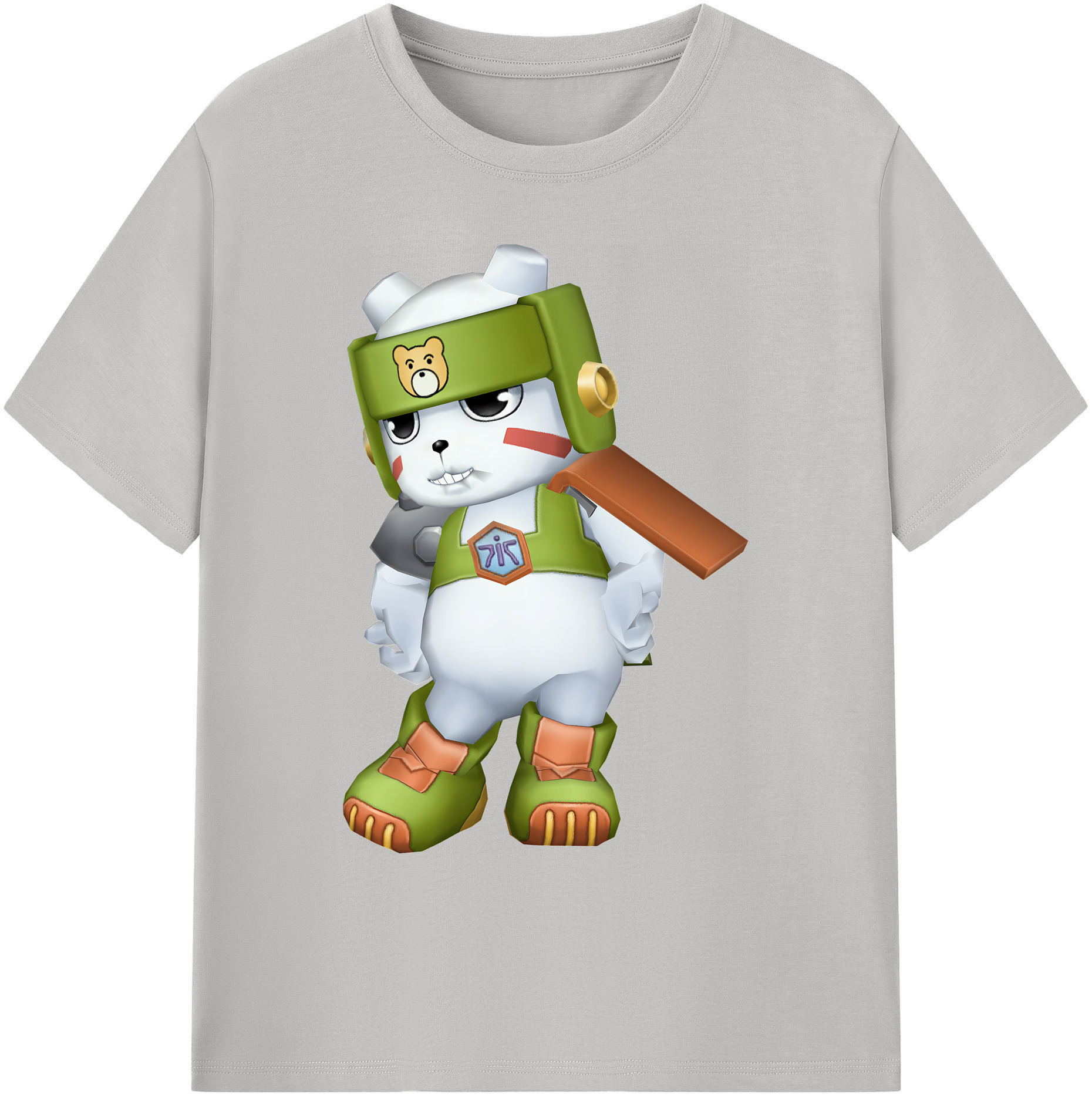 （画像用） Digimon デジタルモンスター/デジモン 綿100％ メンズ半袖Tシャツ｜肌触りやわらか＆通気性