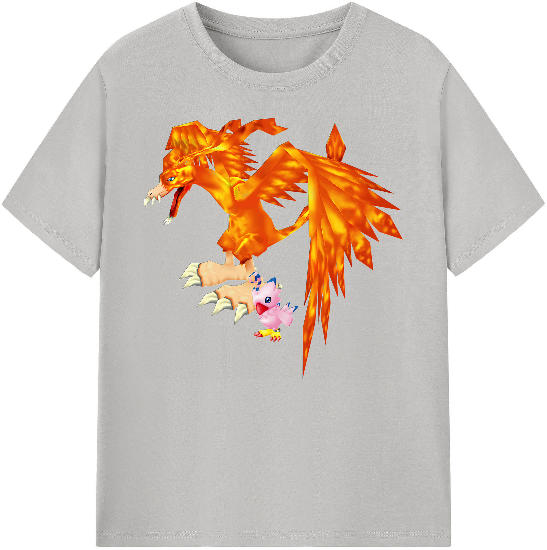 （画像用） Digimon デジタルモンスター/デジモン 綿100％ メンズ半袖Tシャツ｜肌触りやわらか＆通気性