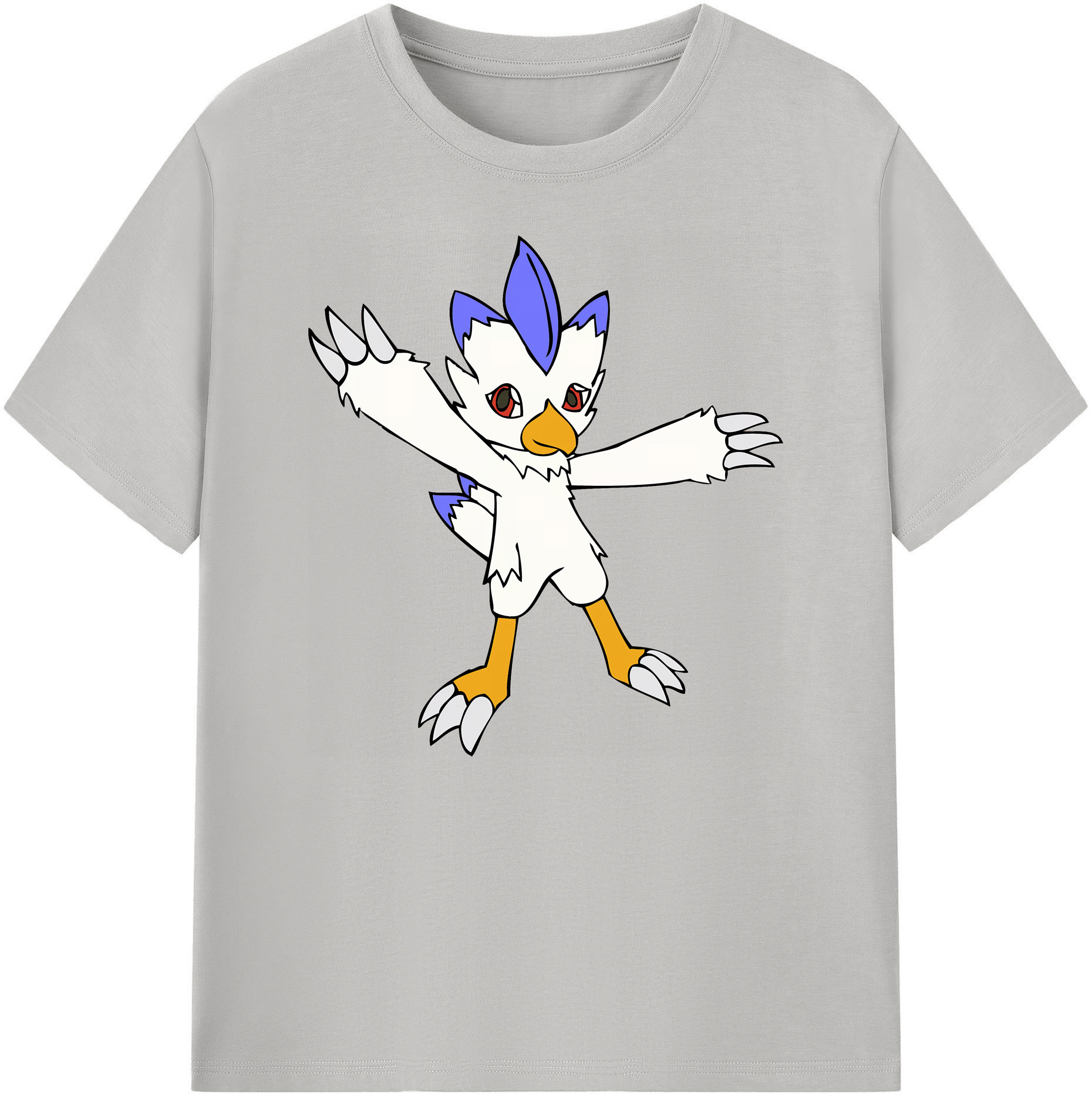 （画像用） Digimon デジタルモンスター/デジモン 綿100％ メンズ半袖Tシャツ｜肌触りやわらか＆通気性