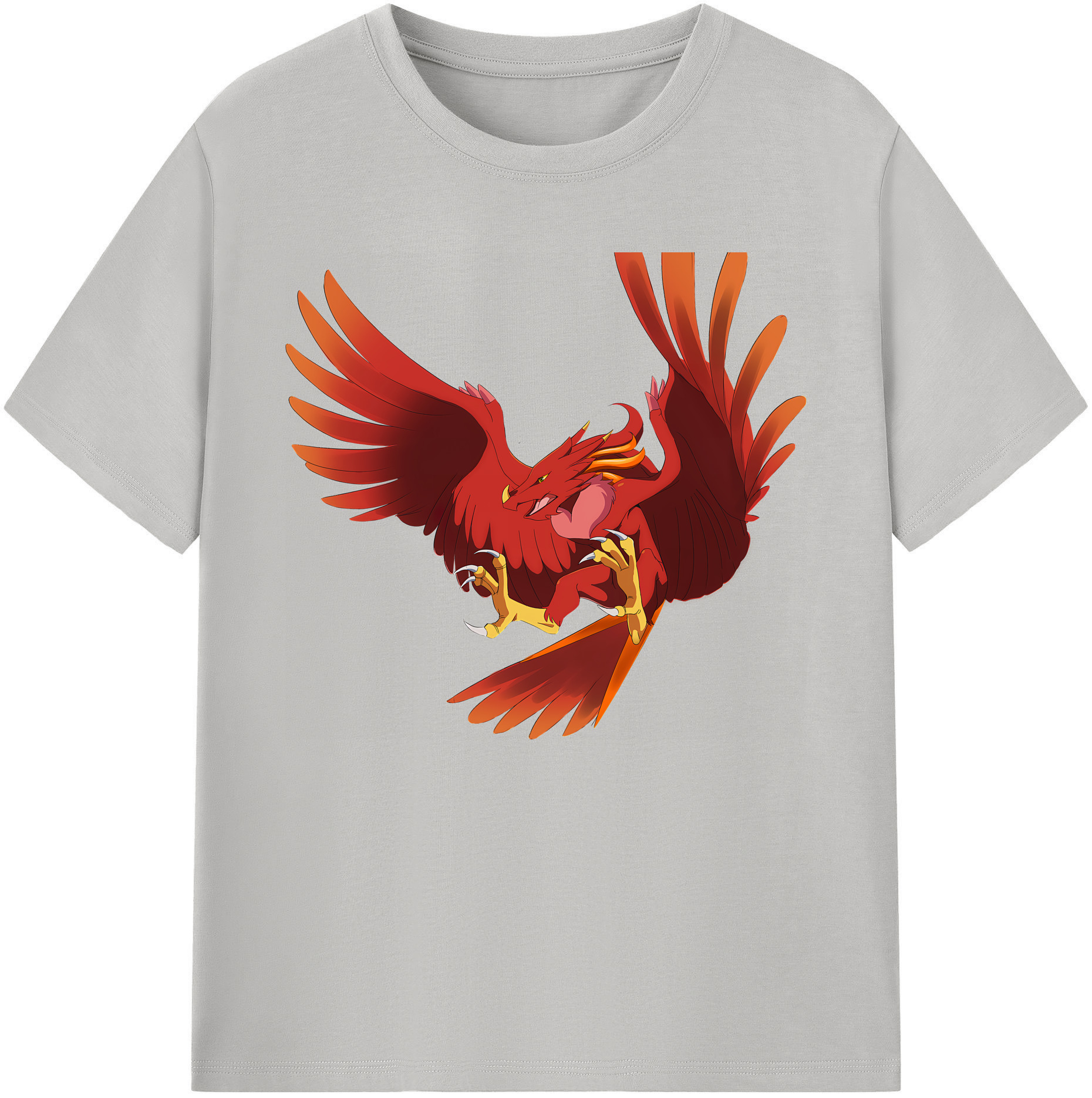 （画像用） Digimon デジタルモンスター/デジモン 綿100％ メンズ半袖Tシャツ｜肌触りやわらか＆通気性