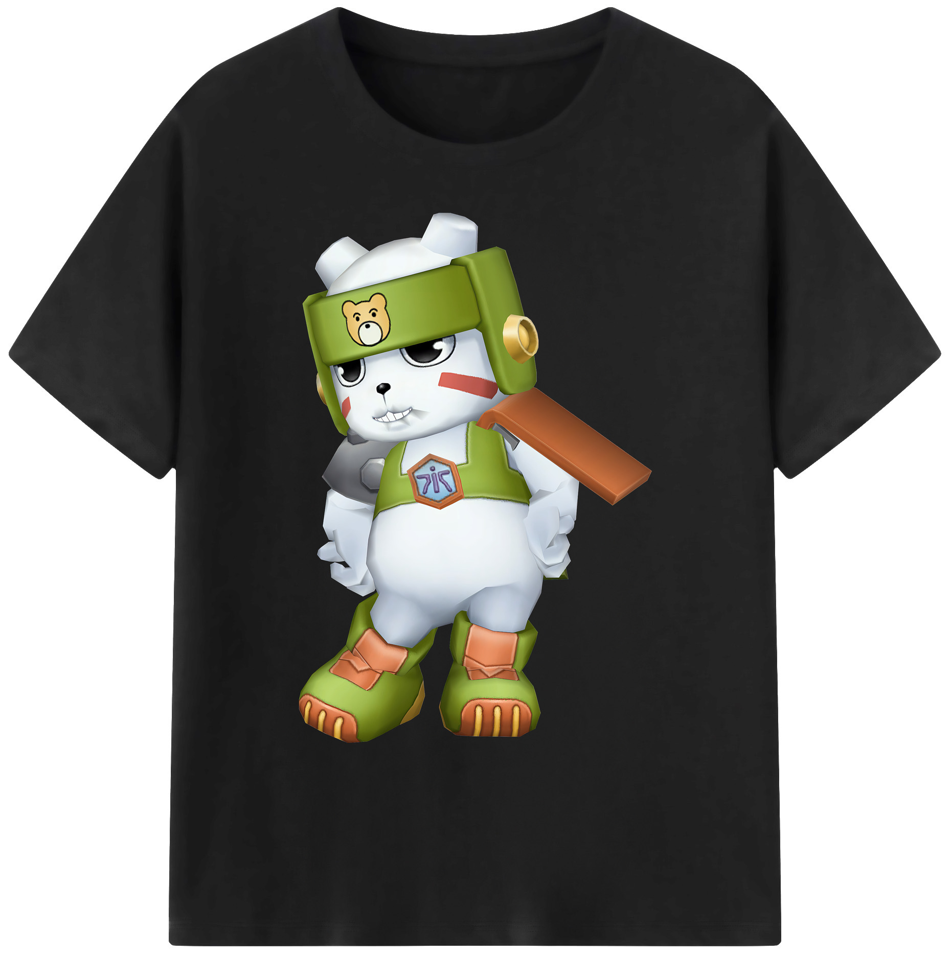（画像用） Digimon デジタルモンスター/デジモン 綿100％ メンズ半袖Tシャツ｜肌触りやわらか＆通気性