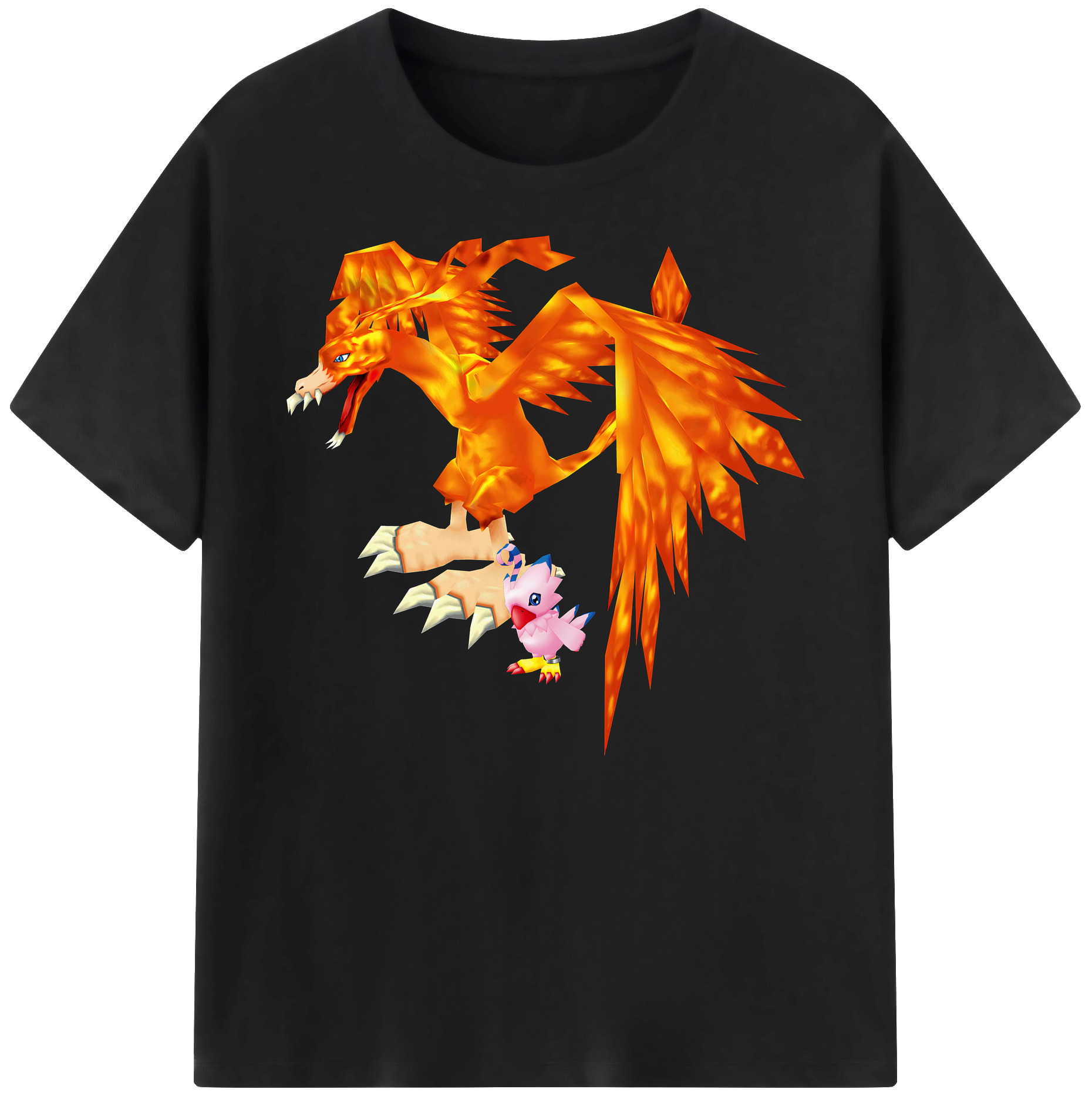 （画像用） Digimon デジタルモンスター/デジモン 綿100％ メンズ半袖Tシャツ｜肌触りやわらか＆通気性