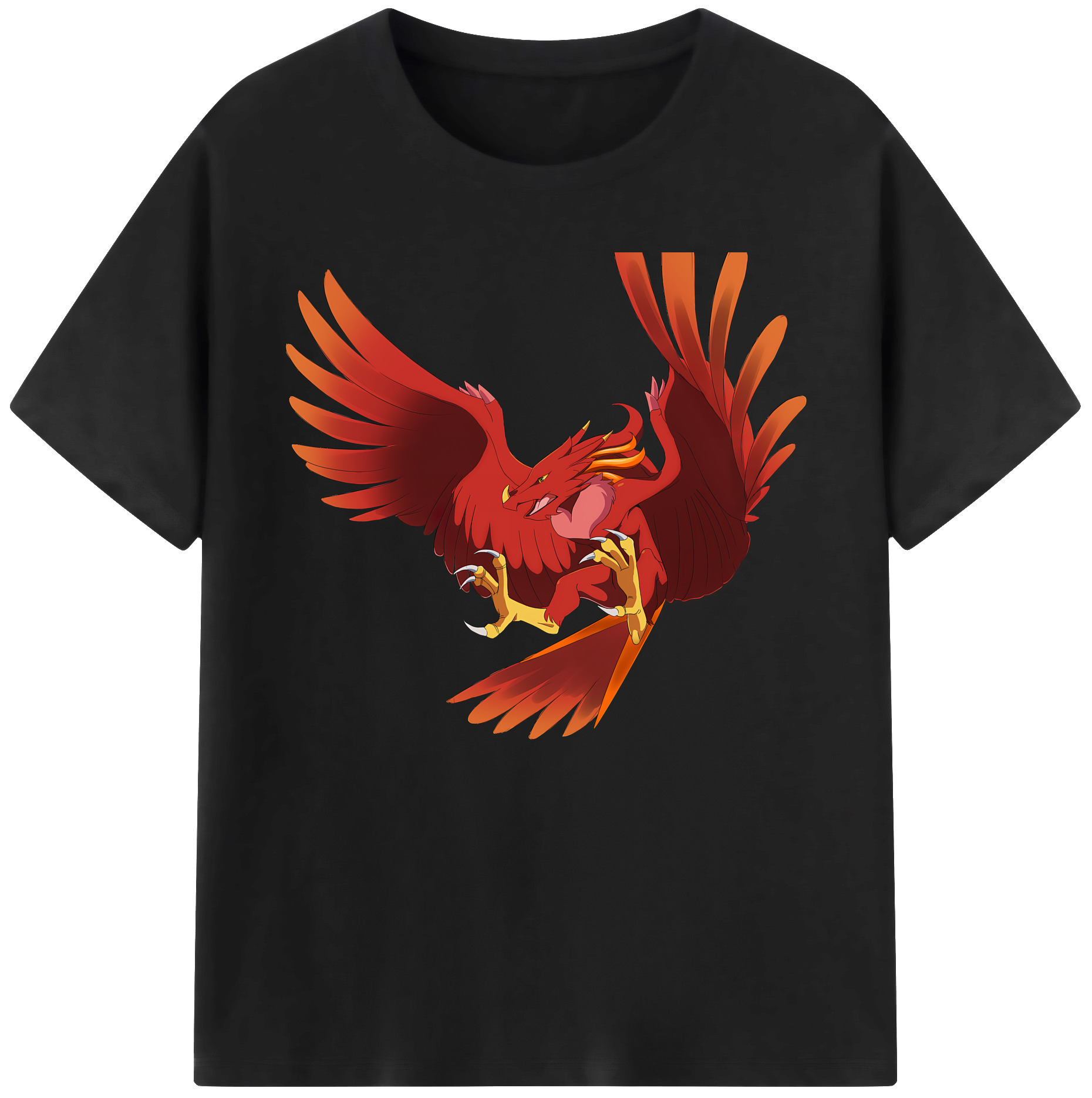 （画像用） Digimon デジタルモンスター/デジモン 綿100％ メンズ半袖Tシャツ｜肌触りやわらか＆通気性