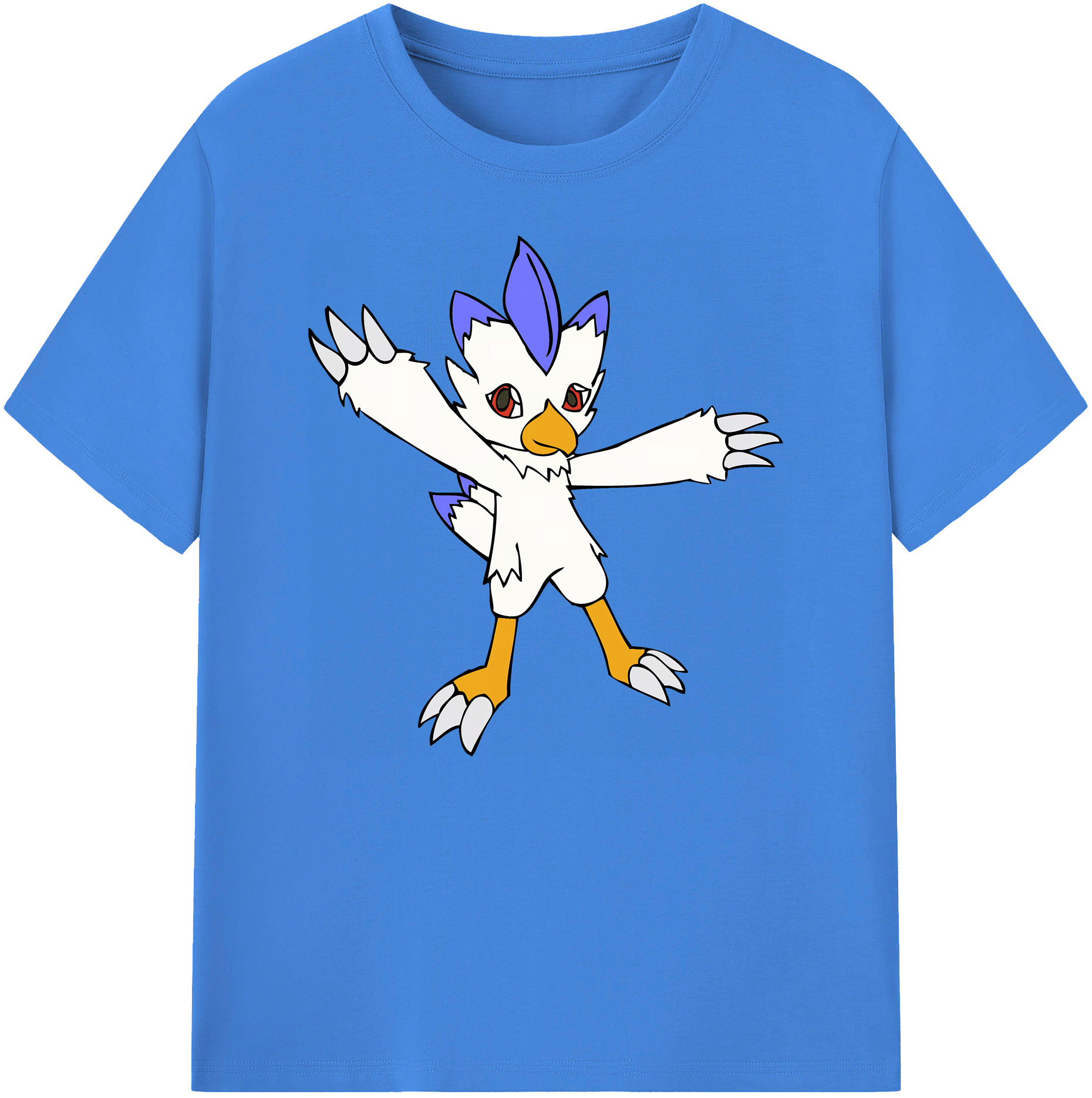 （画像用） Digimon デジタルモンスター/デジモン 綿100％ メンズ半袖Tシャツ｜肌触りやわらか＆通気性