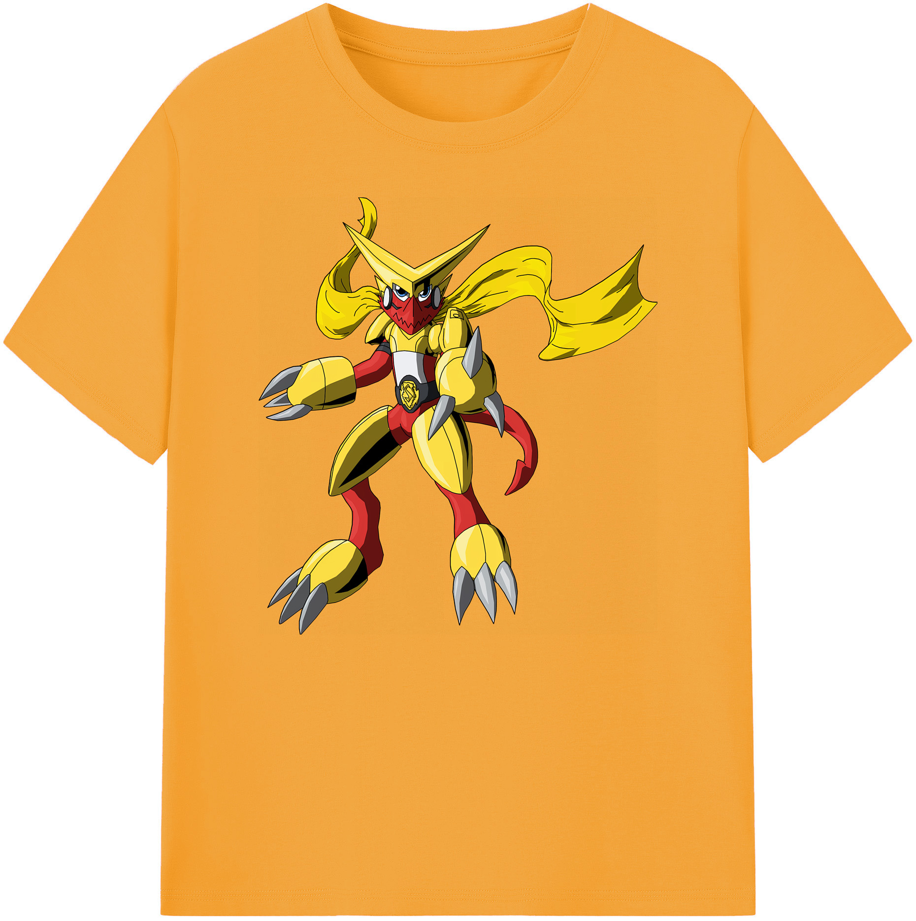 （画像用） Digimon デジタルモンスター/デジモン 綿100％ メンズ半袖Tシャツ｜肌触りやわらか＆通気性