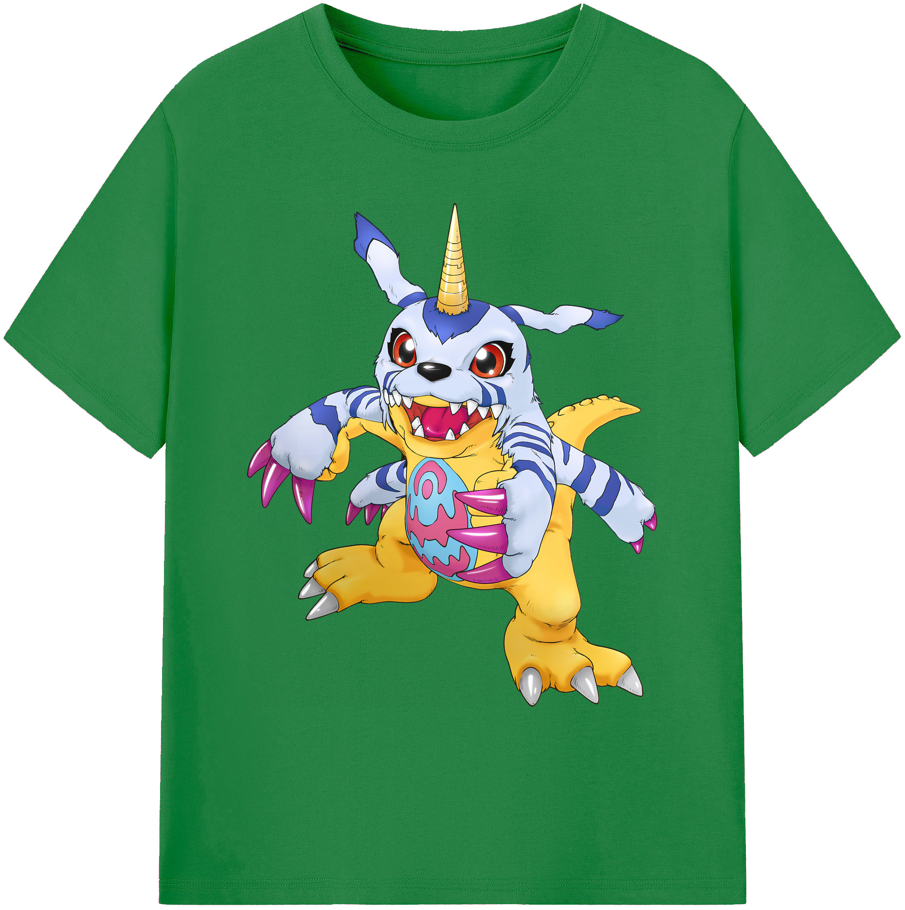 （画像用） Digimon デジタルモンスター/デジモン 綿100％ メンズ半袖Tシャツ｜肌触りやわらか＆通気性