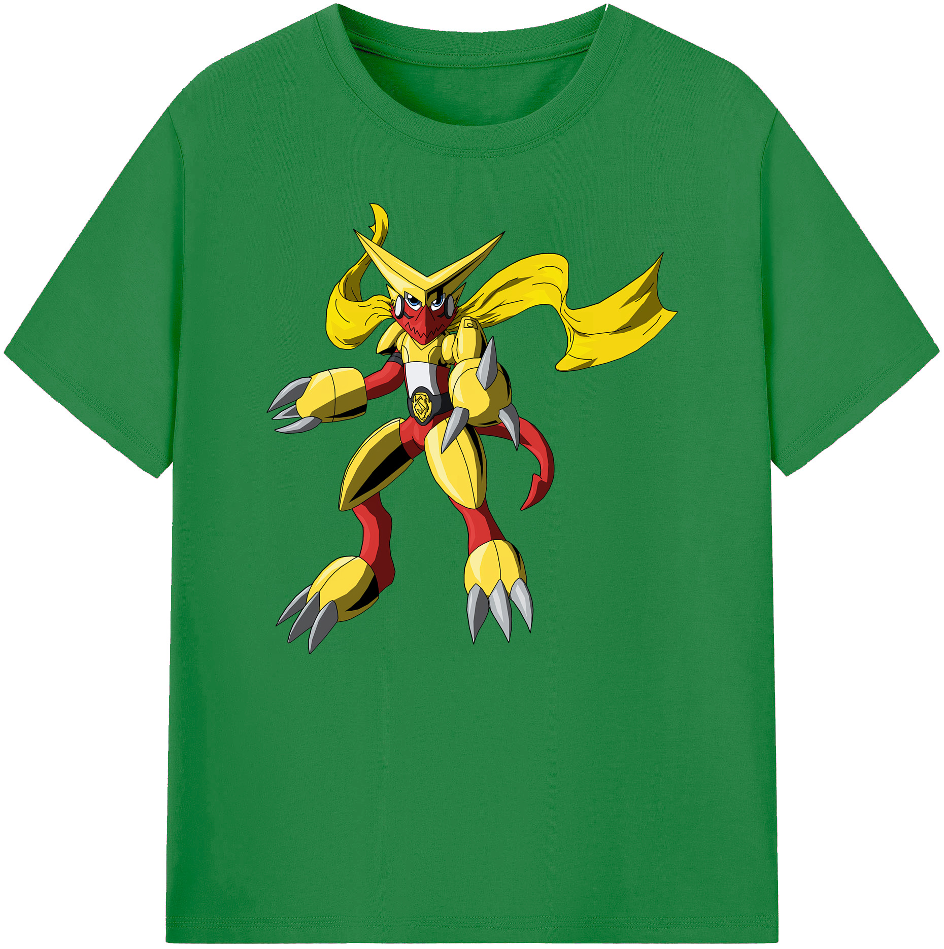 （画像用） Digimon デジタルモンスター/デジモン 綿100％ メンズ半袖Tシャツ｜肌触りやわらか＆通気性