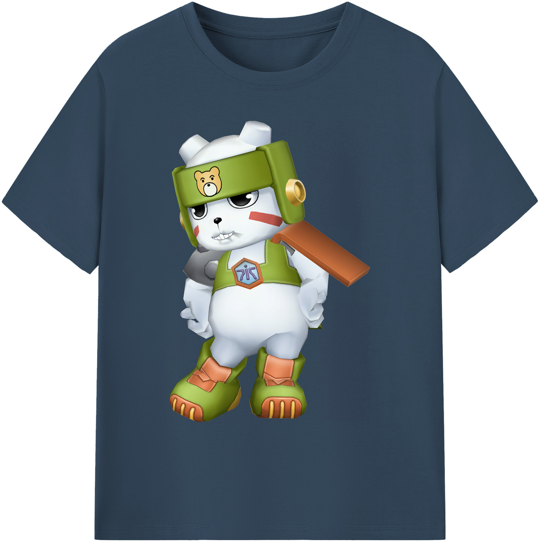 （画像用） Digimon デジタルモンスター/デジモン 綿100％ メンズ半袖Tシャツ｜肌触りやわらか＆通気性