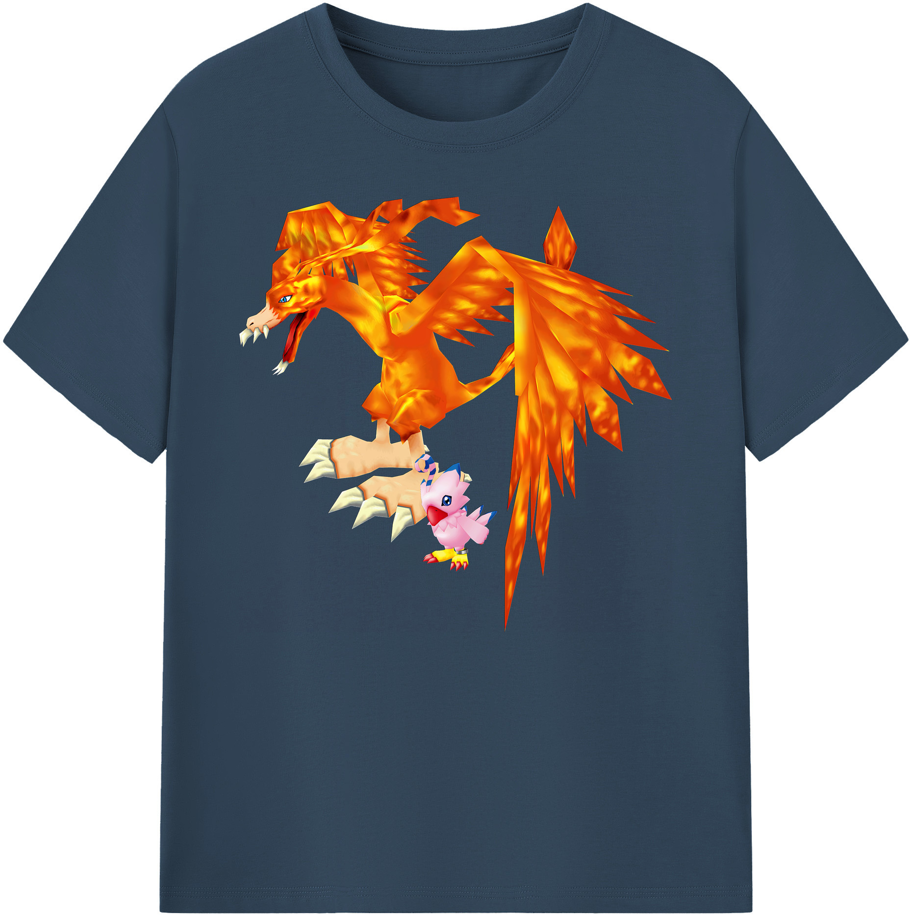 （画像用） Digimon デジタルモンスター/デジモン 綿100％ メンズ半袖Tシャツ｜肌触りやわらか＆通気性