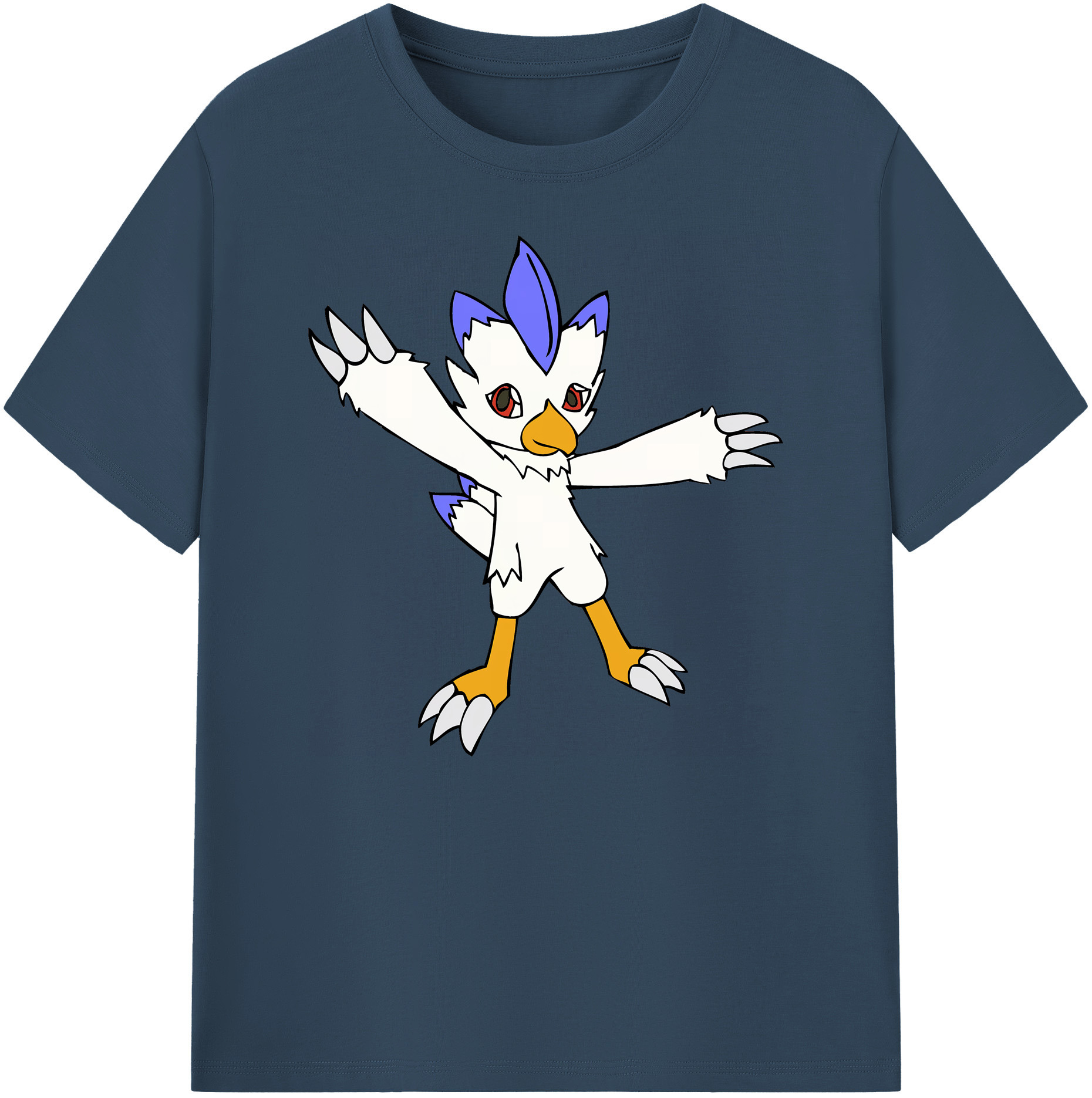 （画像用） Digimon デジタルモンスター/デジモン 綿100％ メンズ半袖Tシャツ｜肌触りやわらか＆通気性
