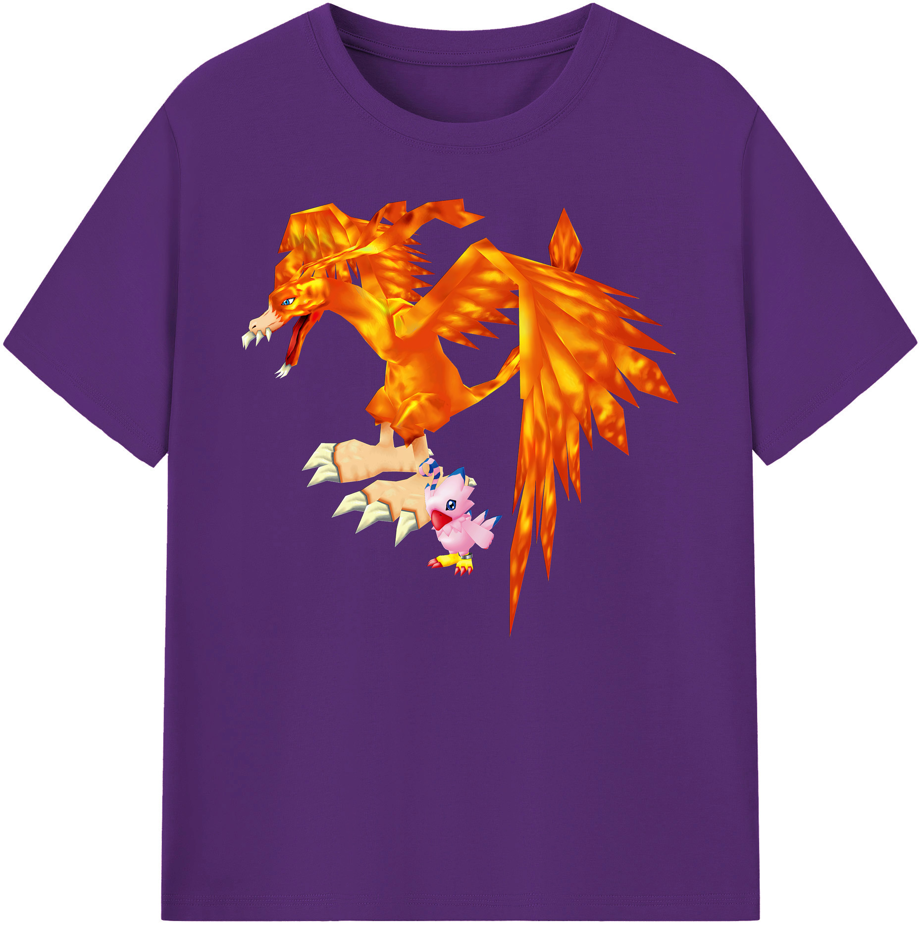 （画像用） Digimon デジタルモンスター/デジモン 綿100％ メンズ半袖Tシャツ｜肌触りやわらか＆通気性