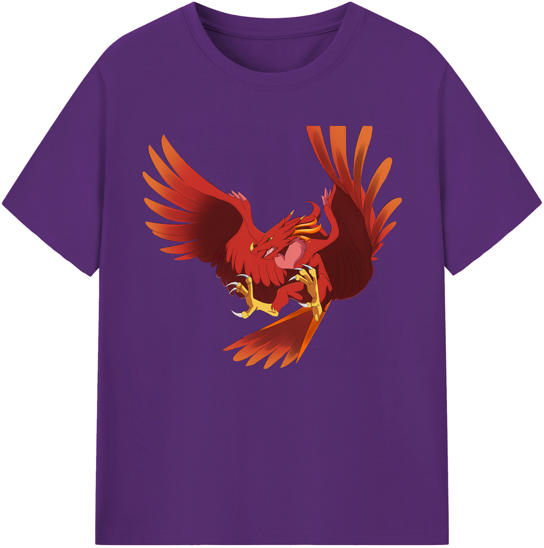 （画像用） Digimon デジタルモンスター/デジモン 綿100％ メンズ半袖Tシャツ｜肌触りやわらか＆通気性