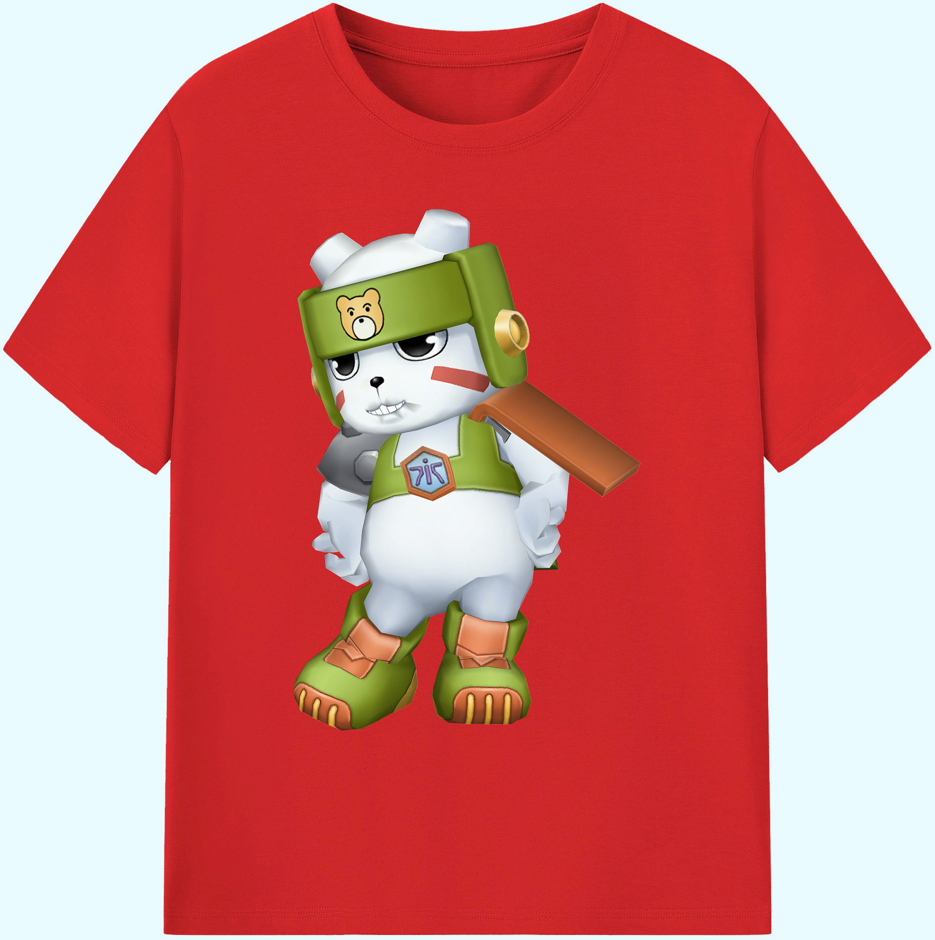 （画像用） Digimon デジタルモンスター/デジモン 綿100％ メンズ半袖Tシャツ｜肌触りやわらか＆通気性