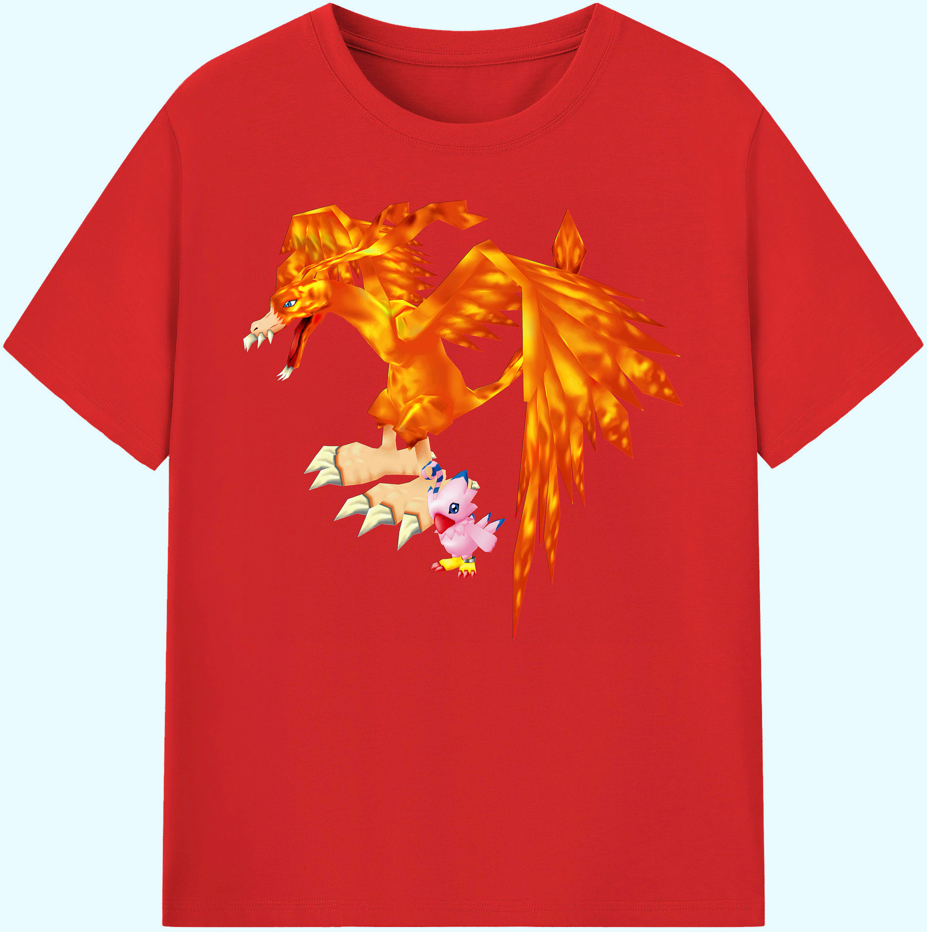 （画像用） Digimon デジタルモンスター/デジモン 綿100％ メンズ半袖Tシャツ｜肌触りやわらか＆通気性