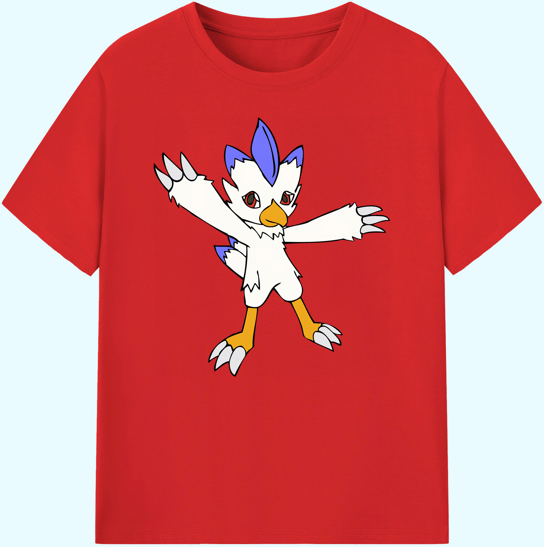 （画像用） Digimon デジタルモンスター/デジモン 綿100％ メンズ半袖Tシャツ｜肌触りやわらか＆通気性