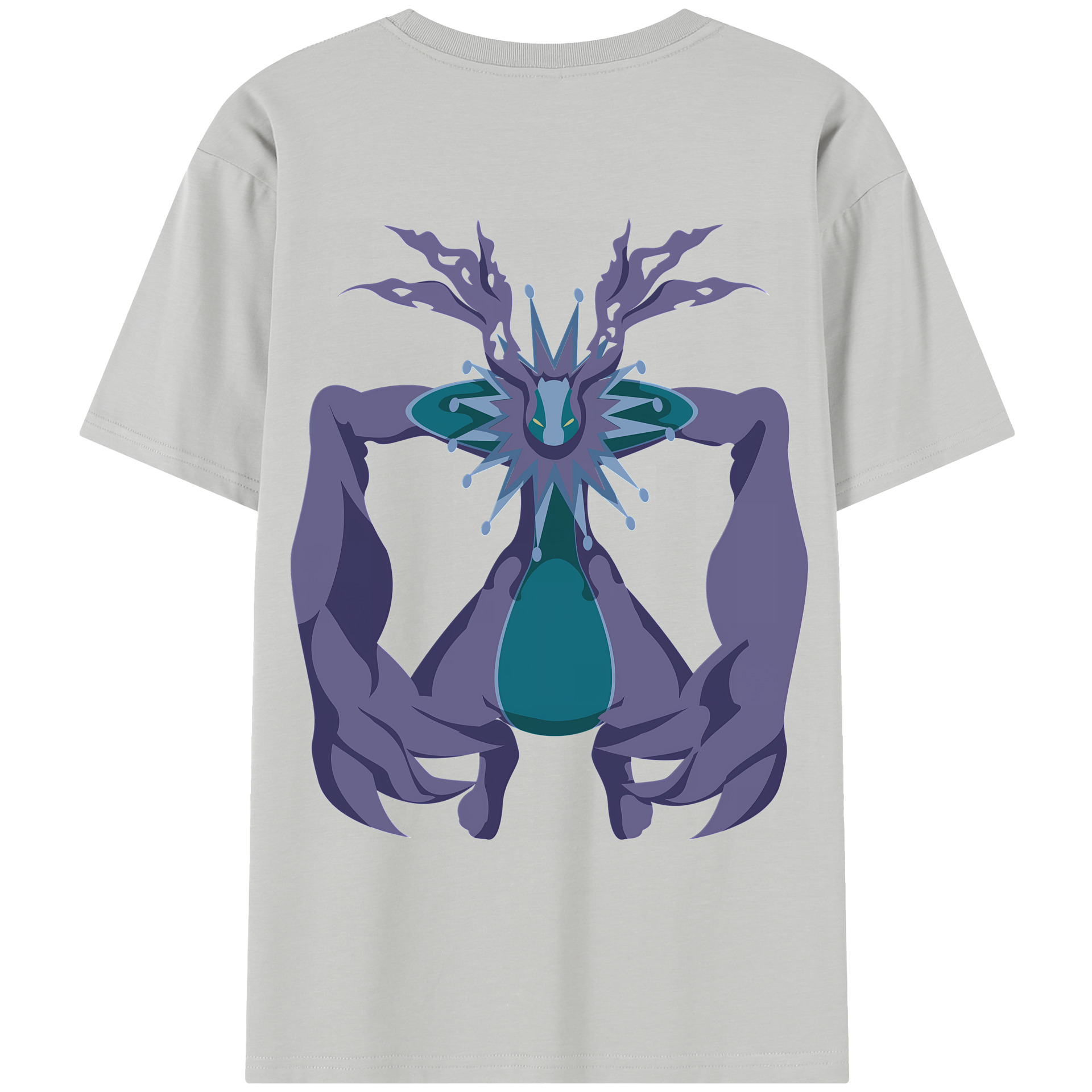 （画像用） Digimon デジタルモンスター/デジモン レディース半袖Tシャツ(バックプリント)