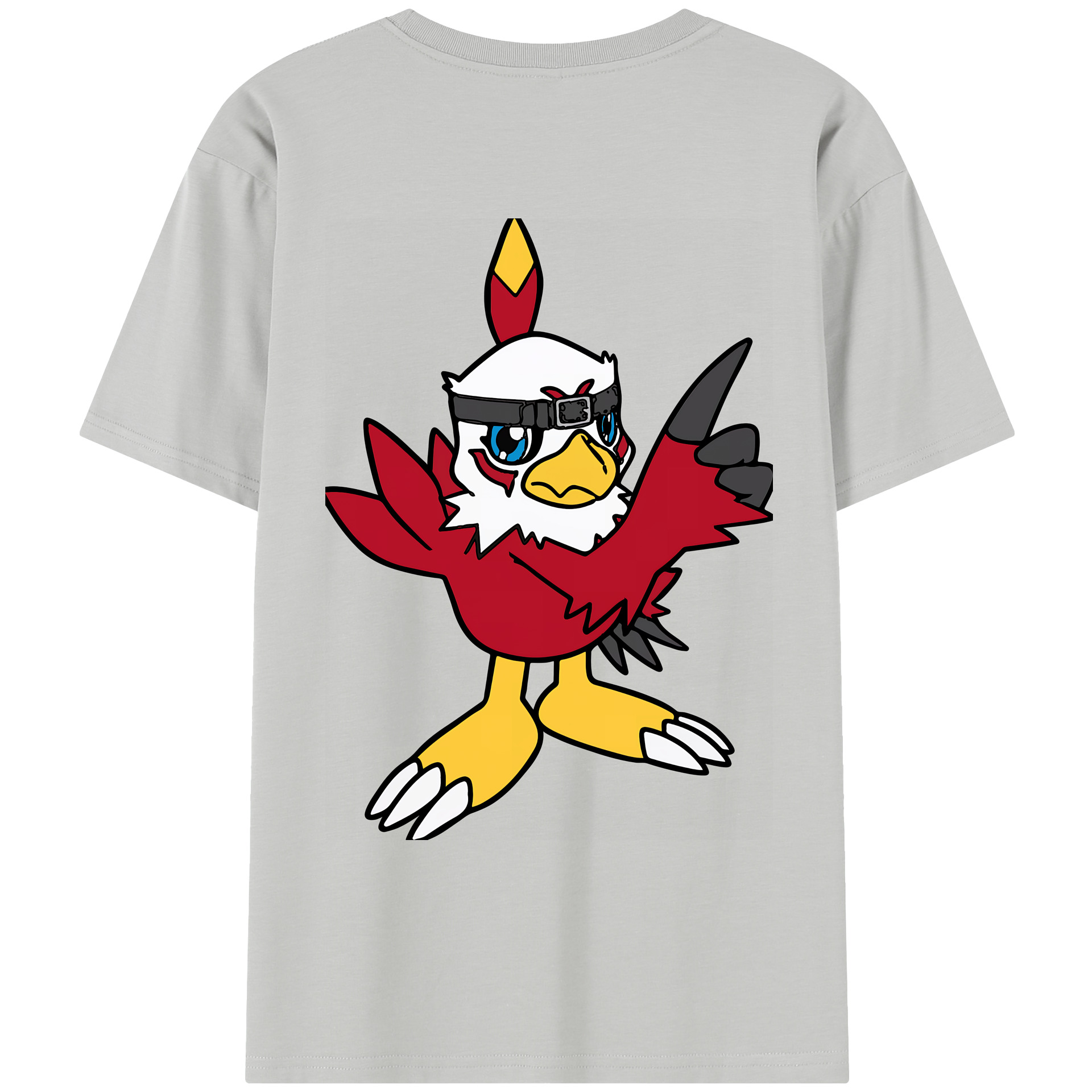 （画像用） Digimon デジタルモンスター/デジモン レディース半袖Tシャツ(バックプリント)