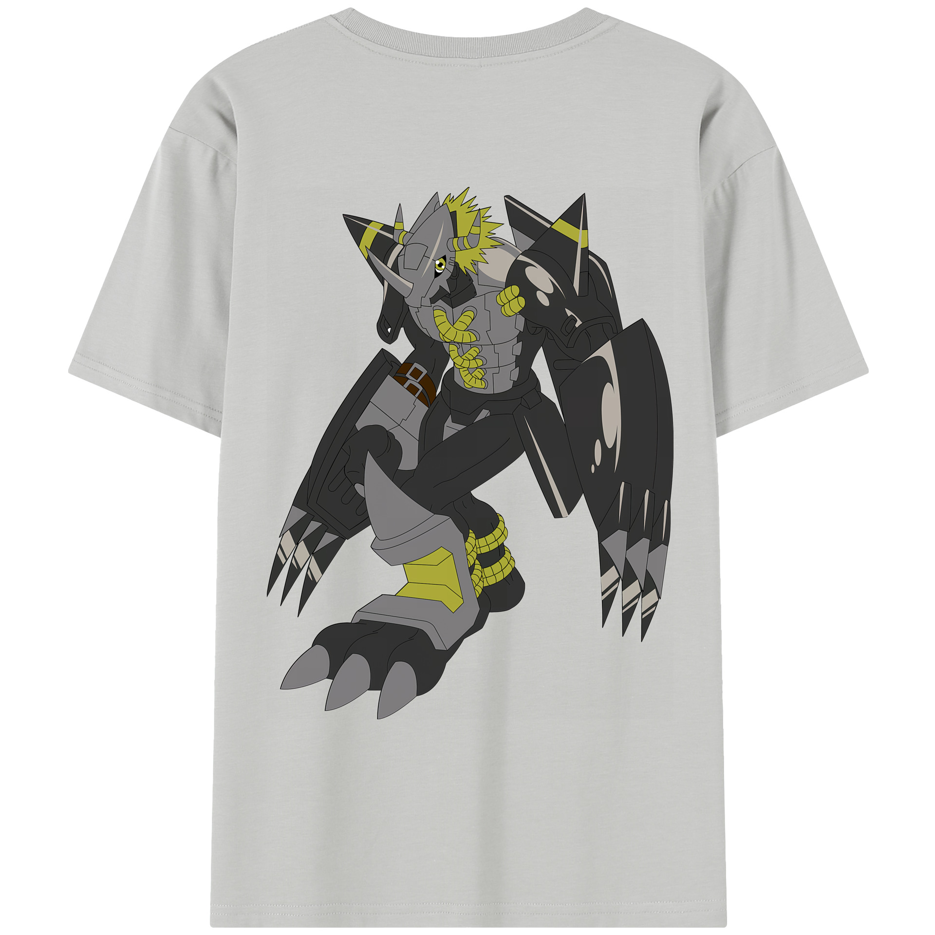 （画像用） Digimon デジタルモンスター/デジモン レディース半袖Tシャツ(バックプリント)
