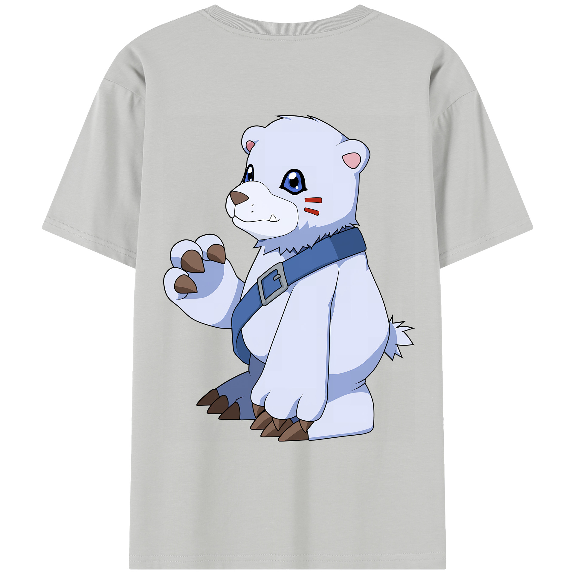 （画像用） Digimon デジタルモンスター/デジモン レディース半袖Tシャツ(バックプリント)