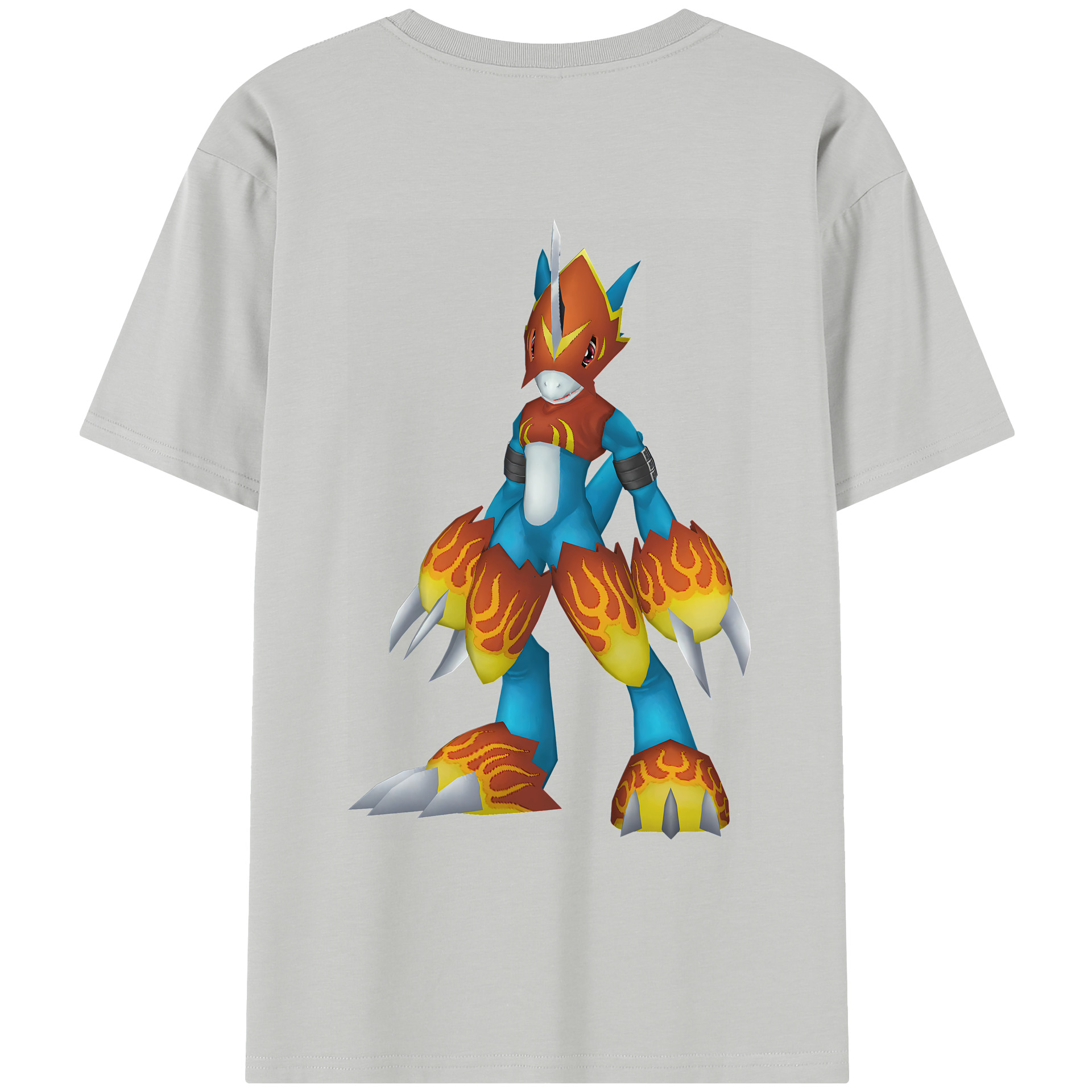 （画像用） Digimon デジタルモンスター/デジモン レディース半袖Tシャツ(バックプリント)