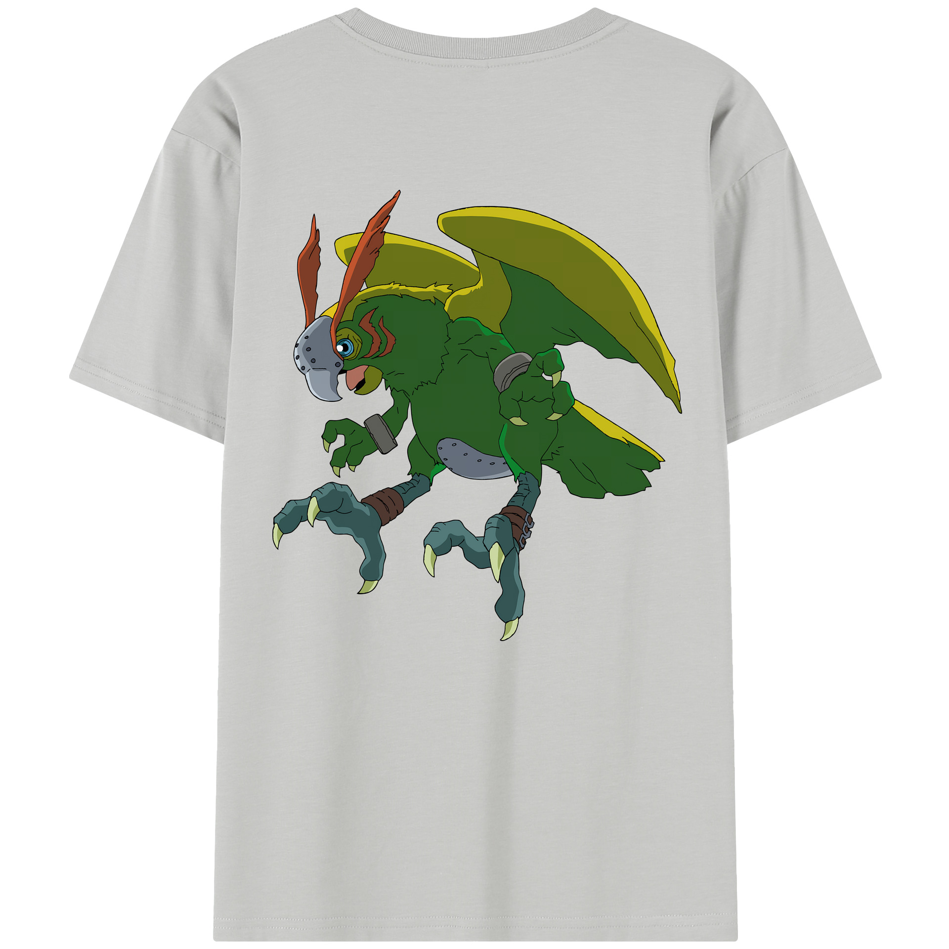 （画像用） Digimon デジタルモンスター/デジモン レディース半袖Tシャツ(バックプリント)