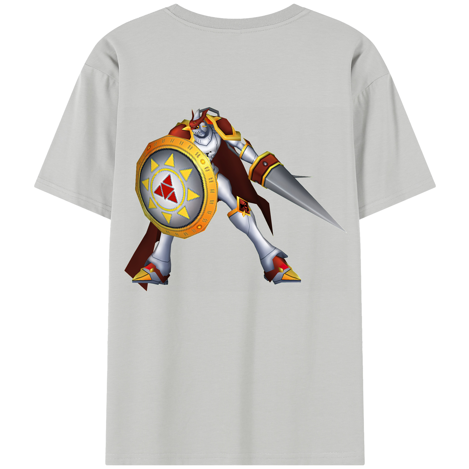 （画像用） Digimon デジタルモンスター/デジモン レディース半袖Tシャツ(バックプリント)
