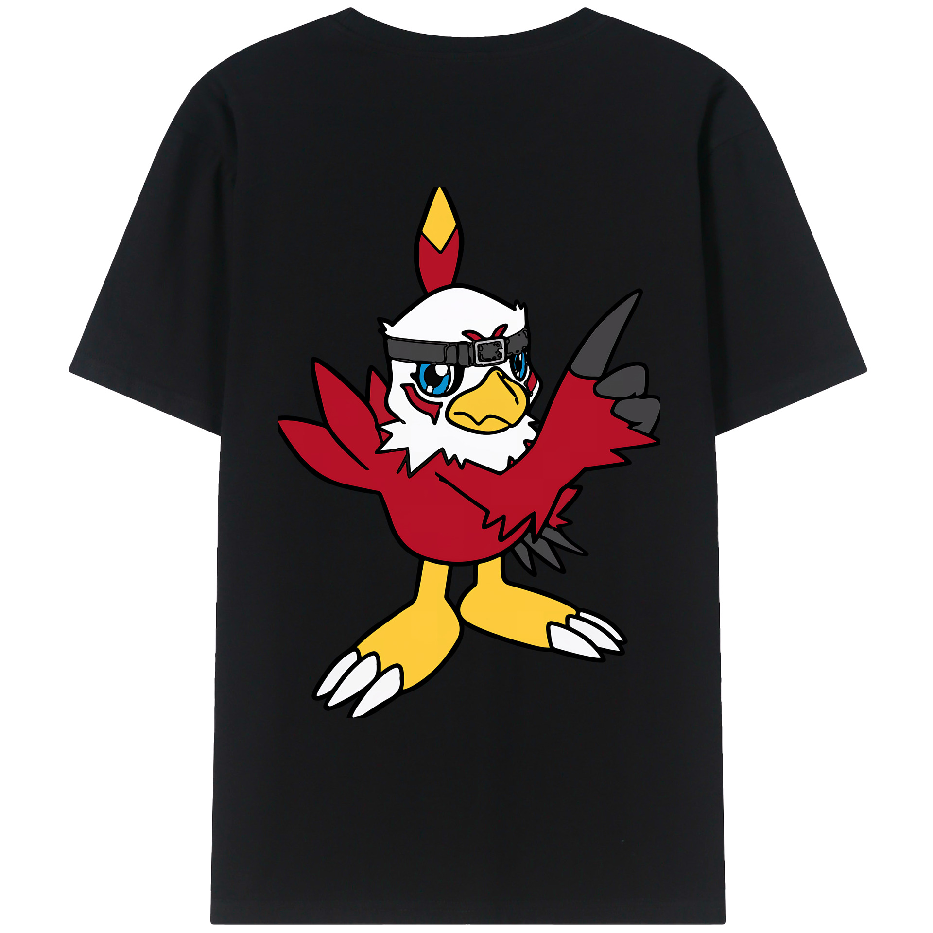 （画像用） Digimon デジタルモンスター/デジモン レディース半袖Tシャツ(バックプリント)