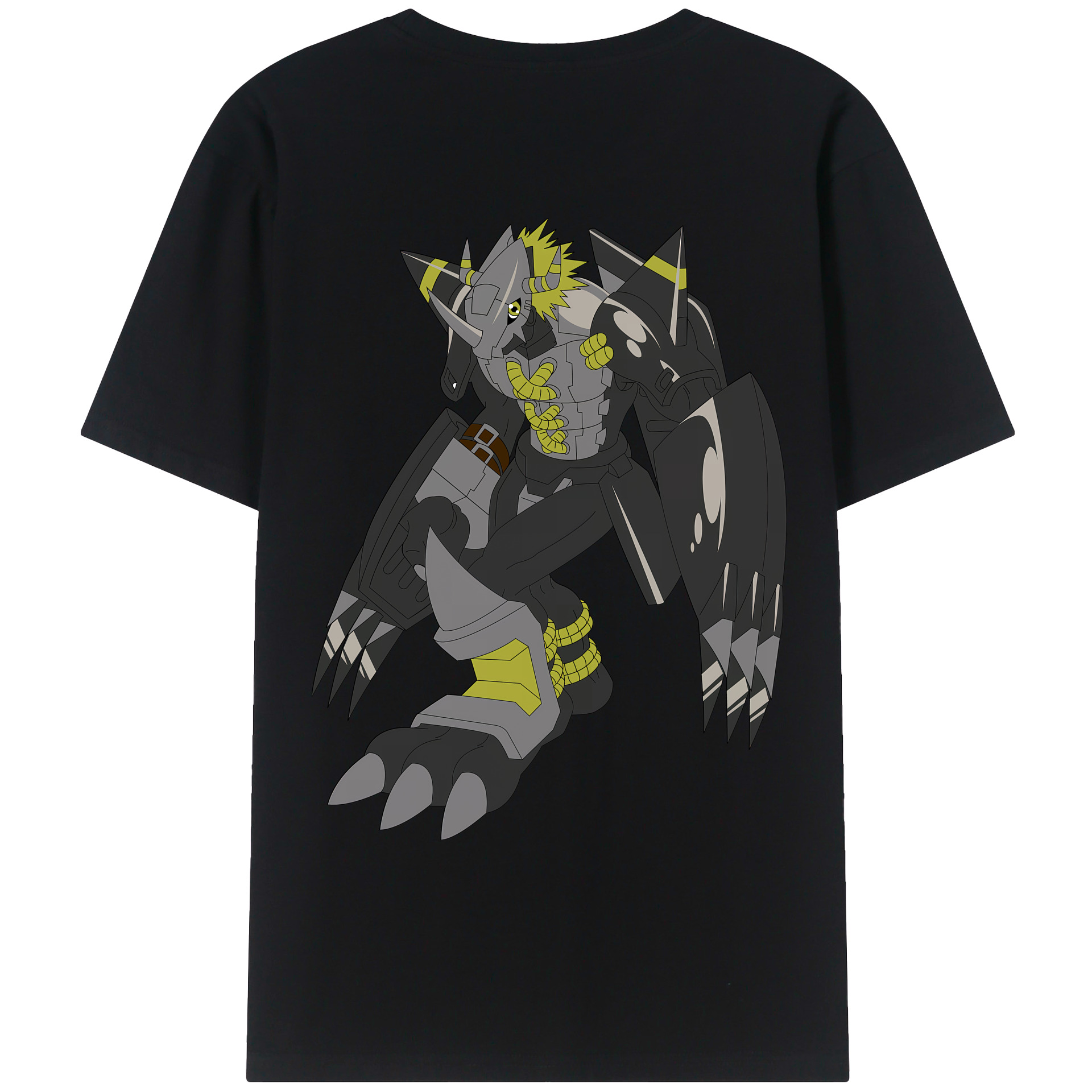 （画像用） Digimon デジタルモンスター/デジモン レディース半袖Tシャツ(バックプリント)