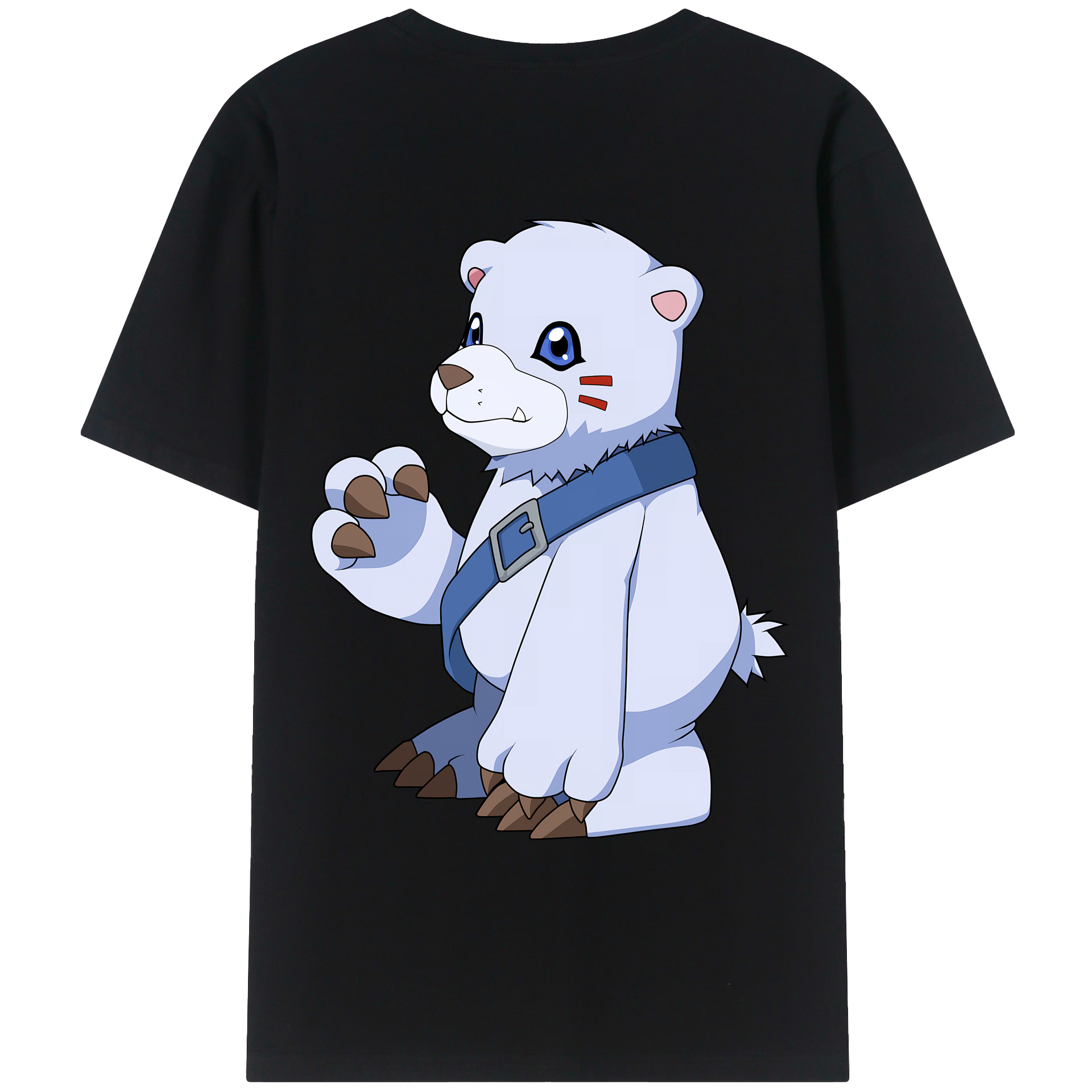 （画像用） Digimon デジタルモンスター/デジモン レディース半袖Tシャツ(バックプリント)