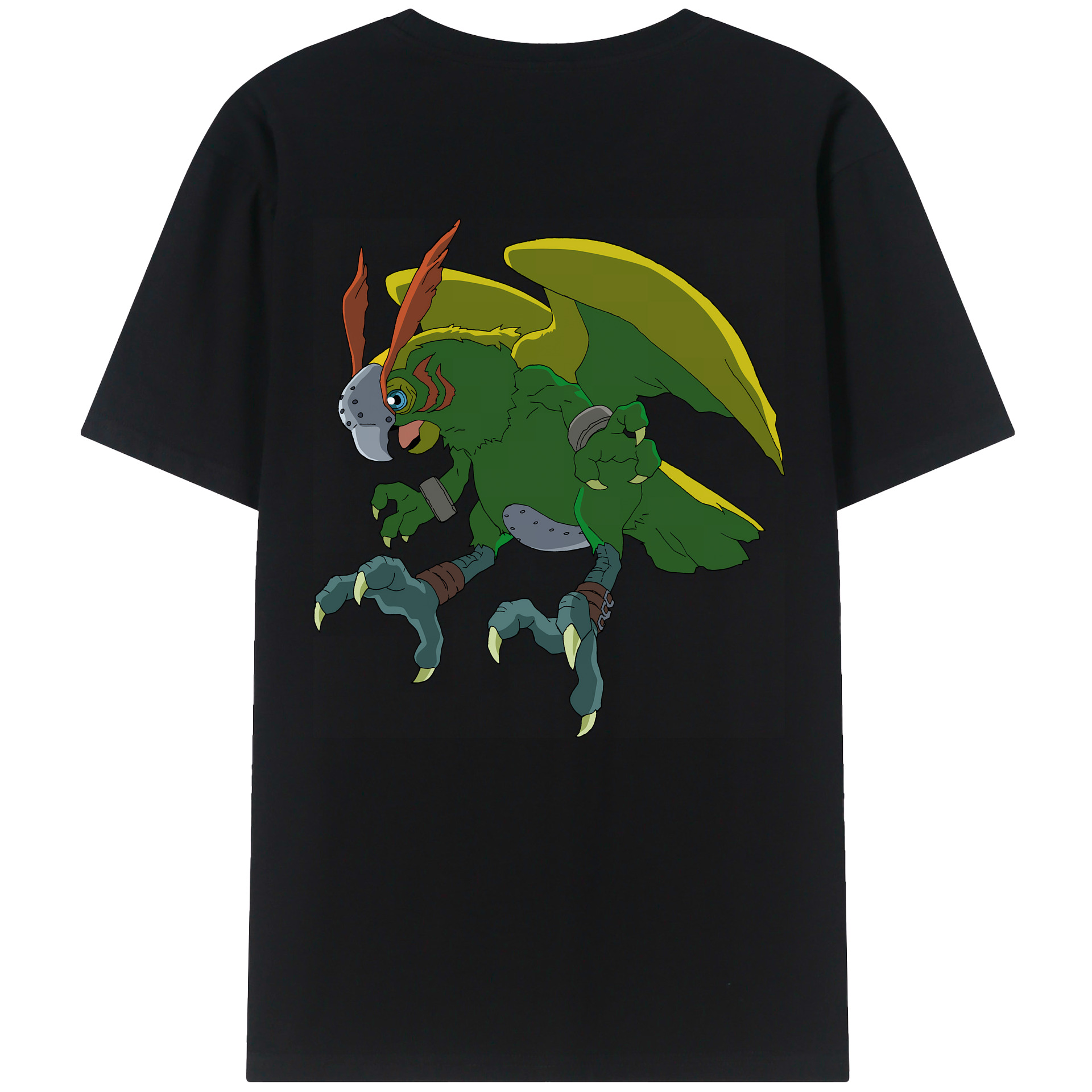 （画像用） Digimon デジタルモンスター/デジモン レディース半袖Tシャツ(バックプリント)
