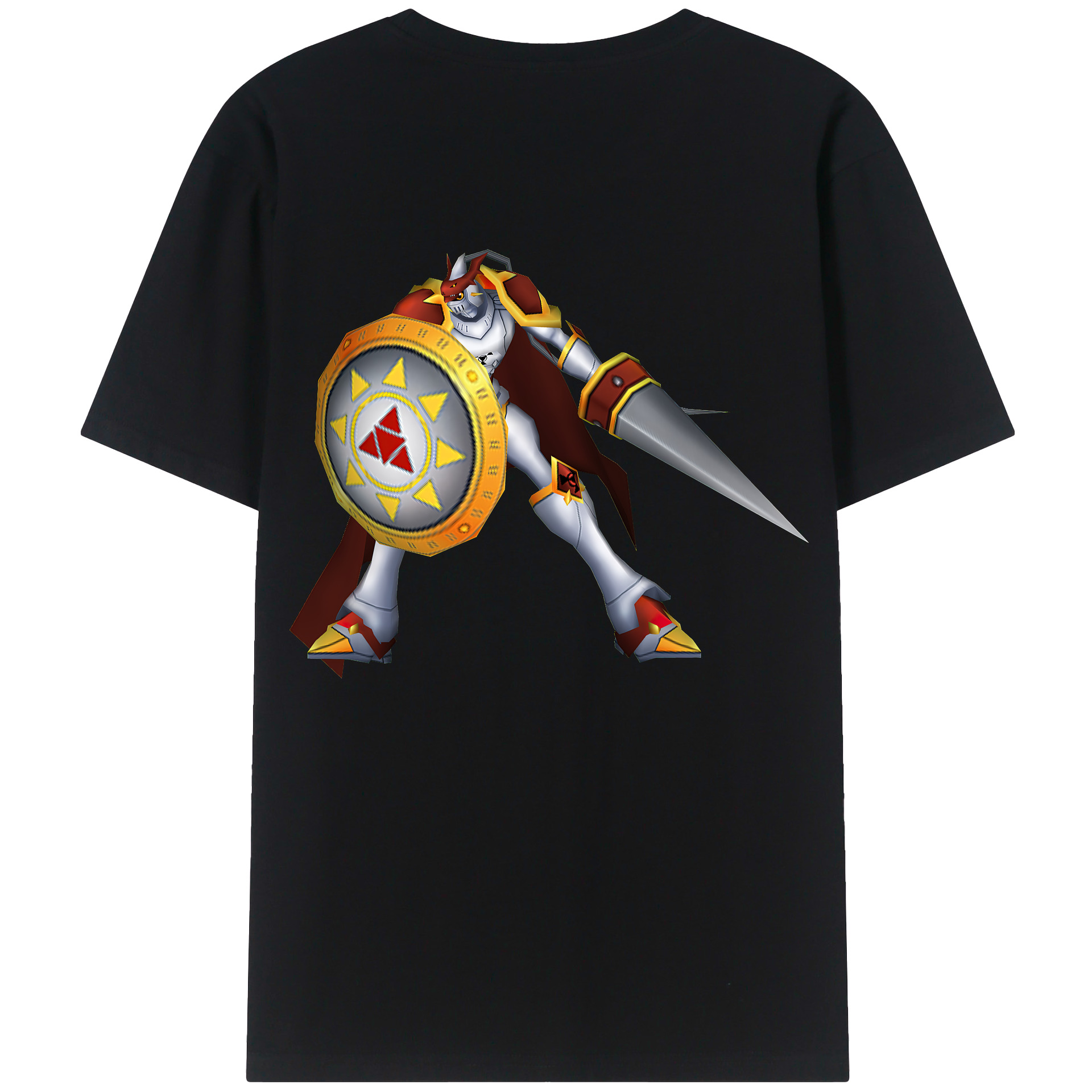 （画像用） Digimon デジタルモンスター/デジモン レディース半袖Tシャツ(バックプリント)