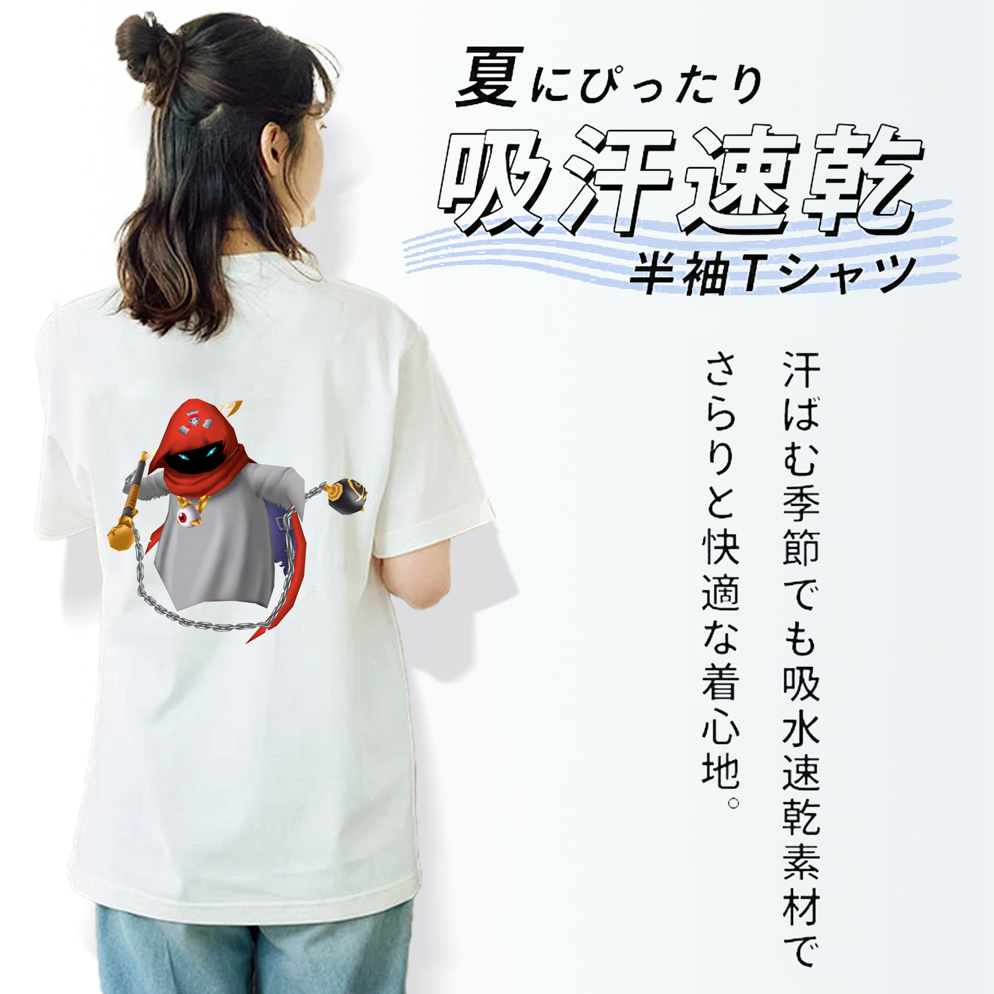 Digimon デジタルモンスター/デジモン レディース半袖Tシャツ(バックプリント)