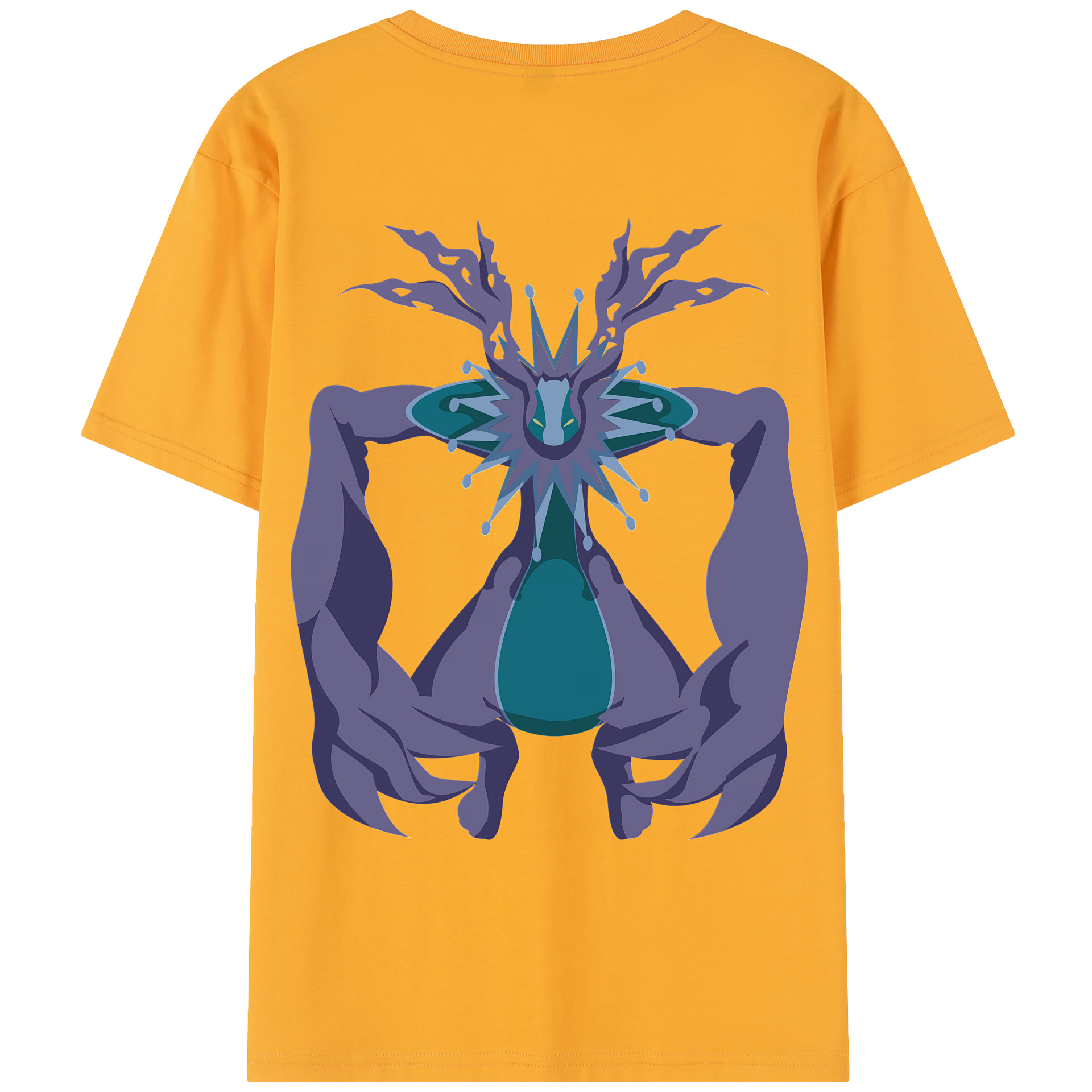 （画像用） Digimon デジタルモンスター/デジモン レディース半袖Tシャツ(バックプリント)