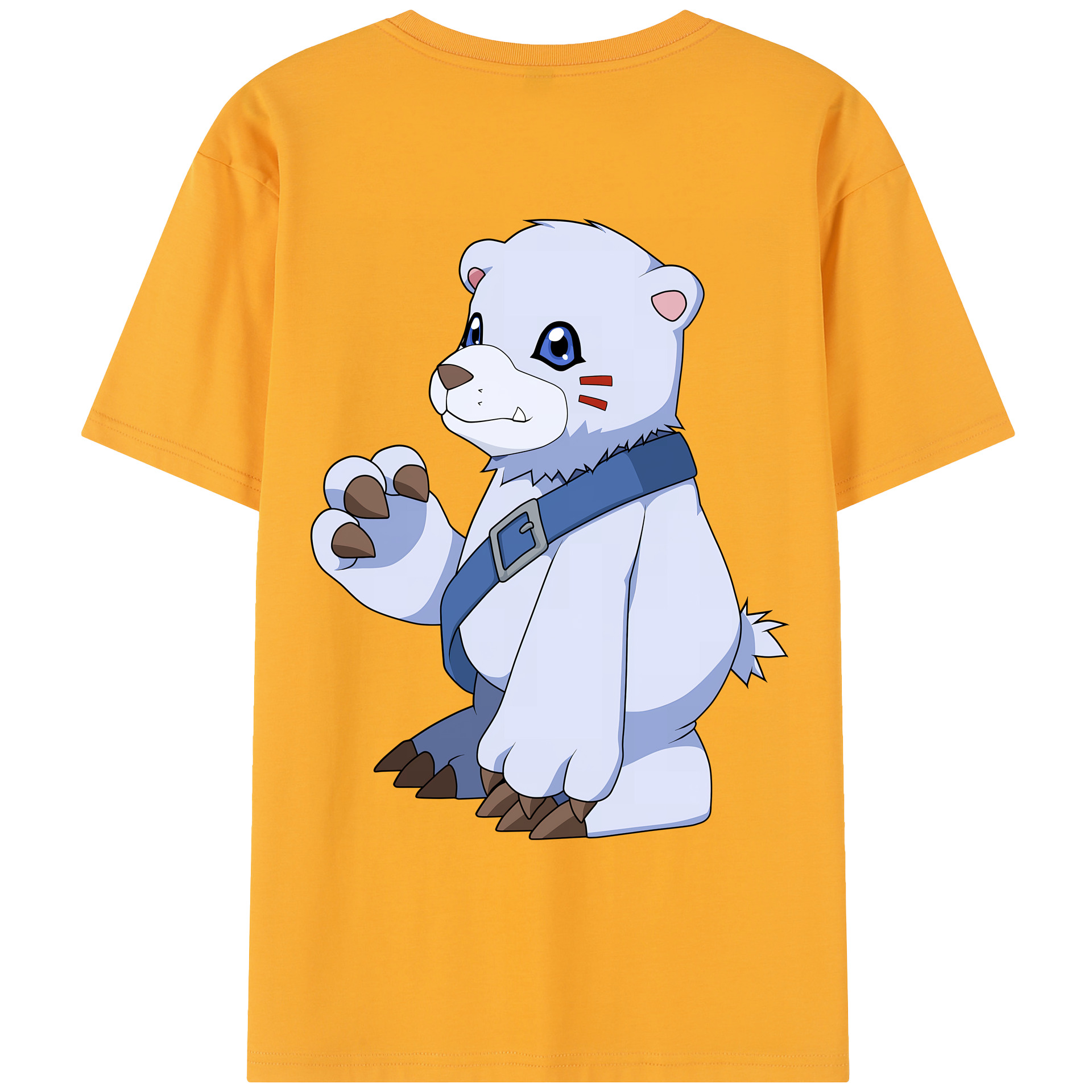 （画像用） Digimon デジタルモンスター/デジモン レディース半袖Tシャツ(バックプリント)
